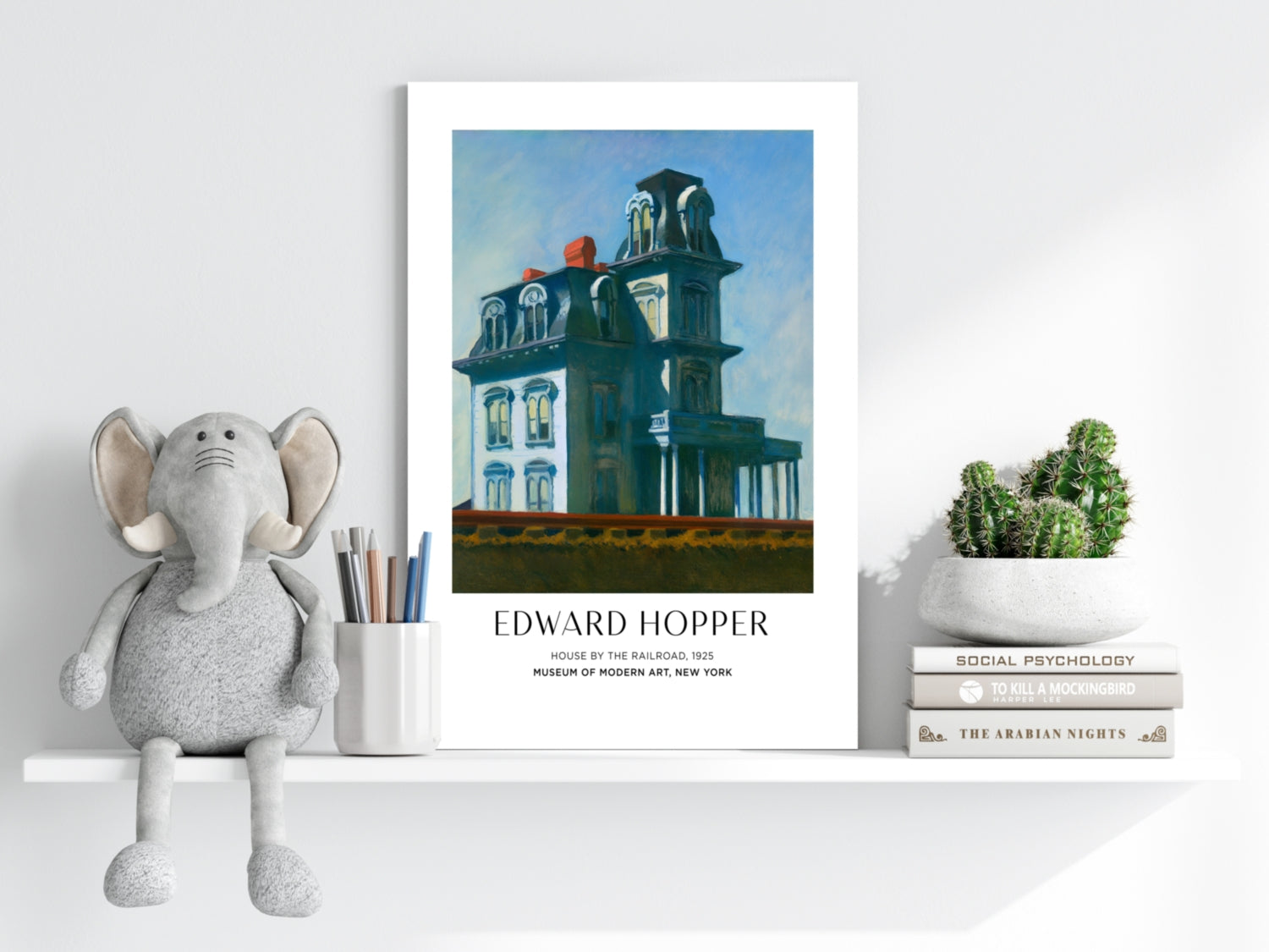 Edward Hopper Aluminum Print.