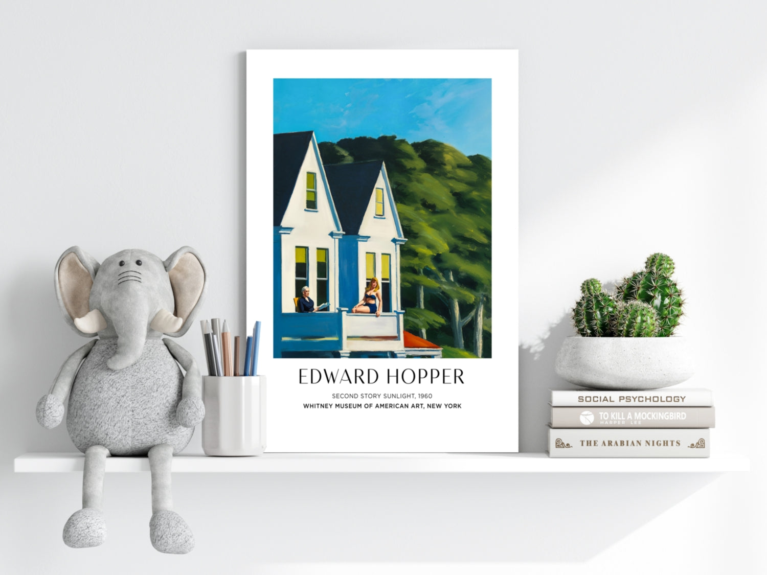 Edward Hopper Aluminum Print.