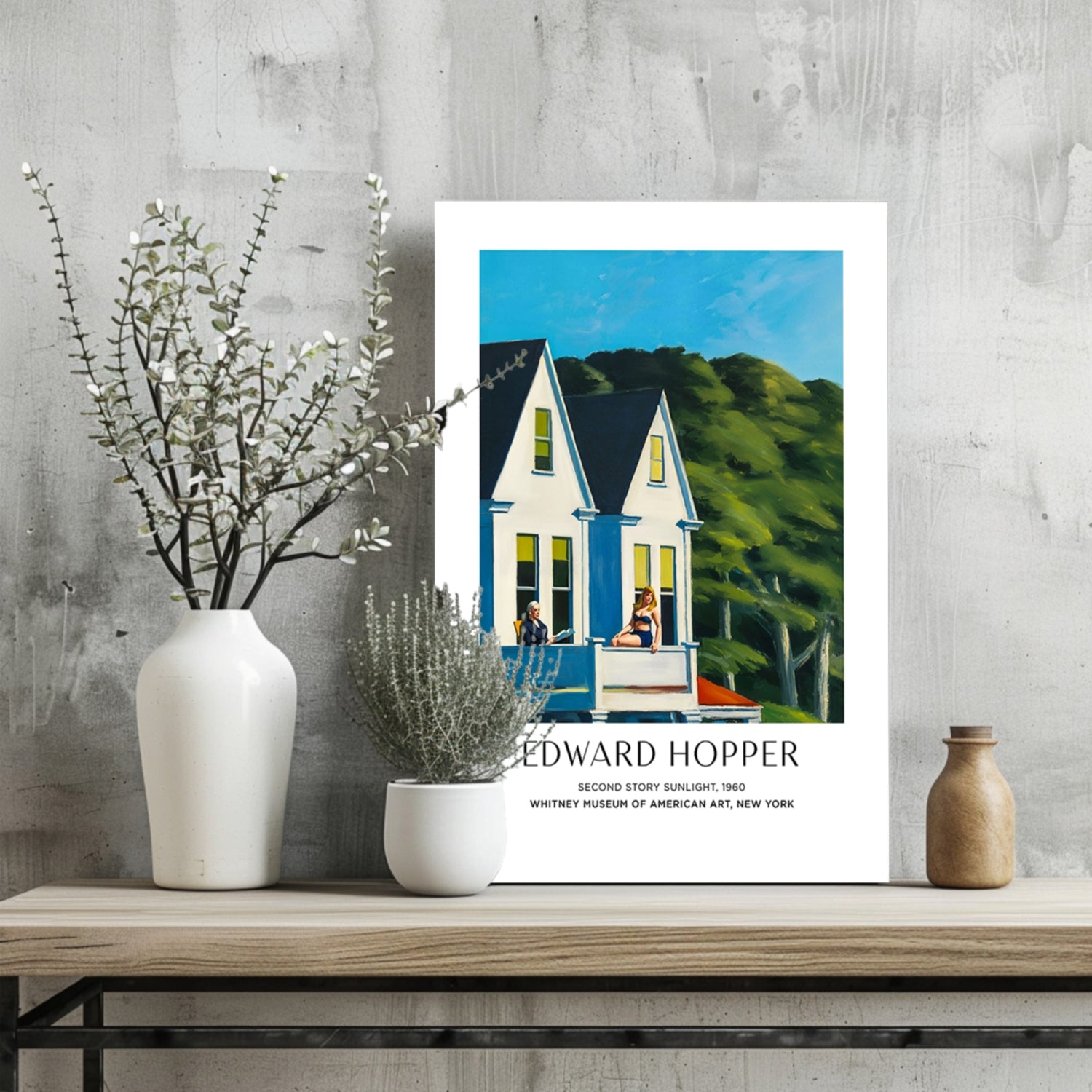 Edward Hopper Aluminum Print.