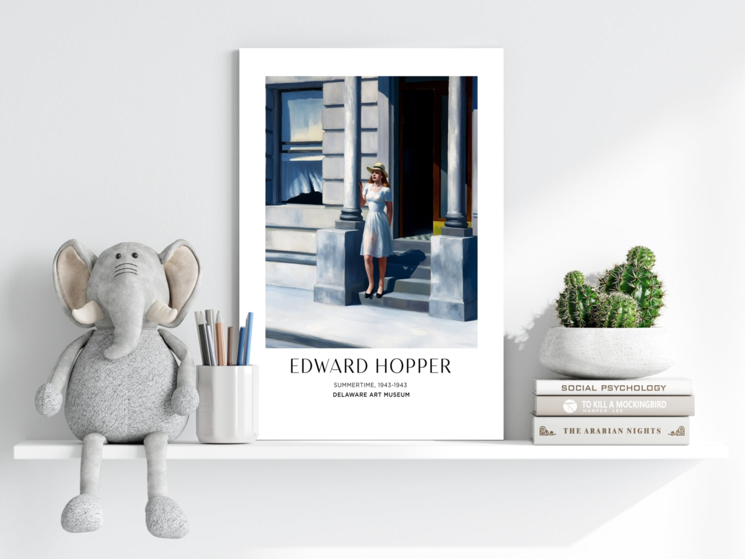 Edward Hopper Aluminum Print.