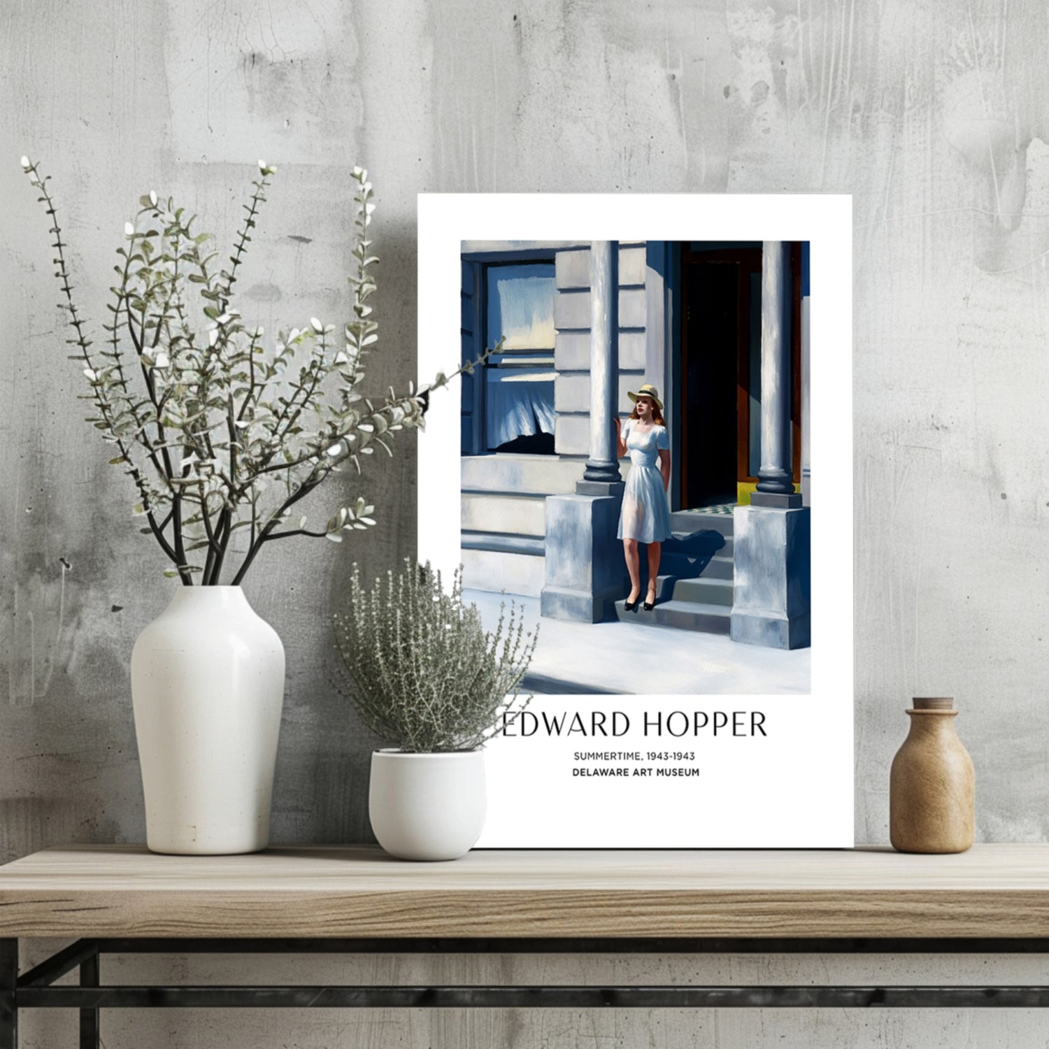 Edward Hopper Aluminum Print.