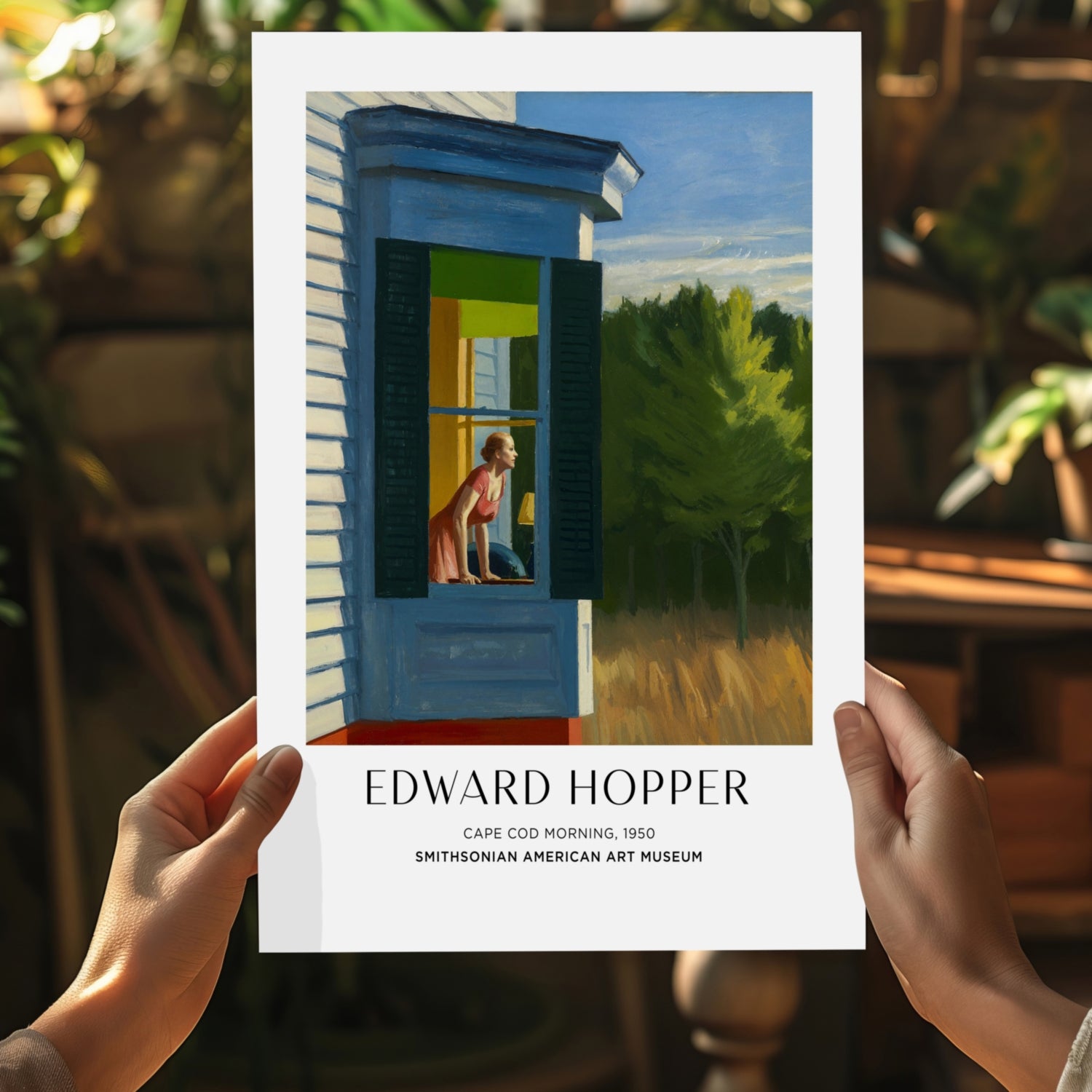 Edward Hopper Aluminum Print.