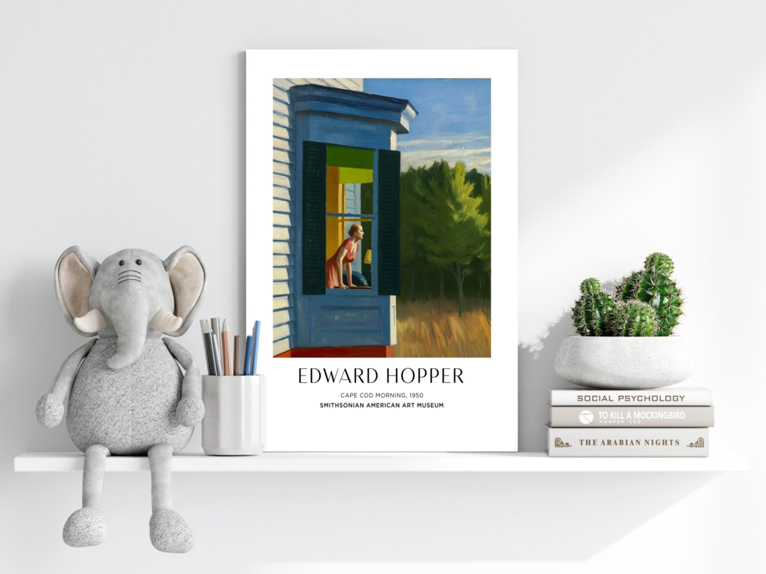 Edward Hopper Aluminum Print.