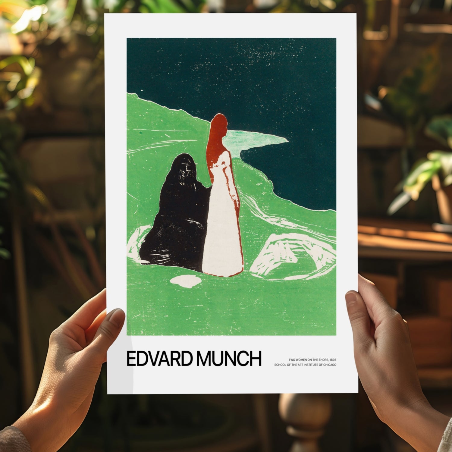 Edward MUNCH Aluminum Print.