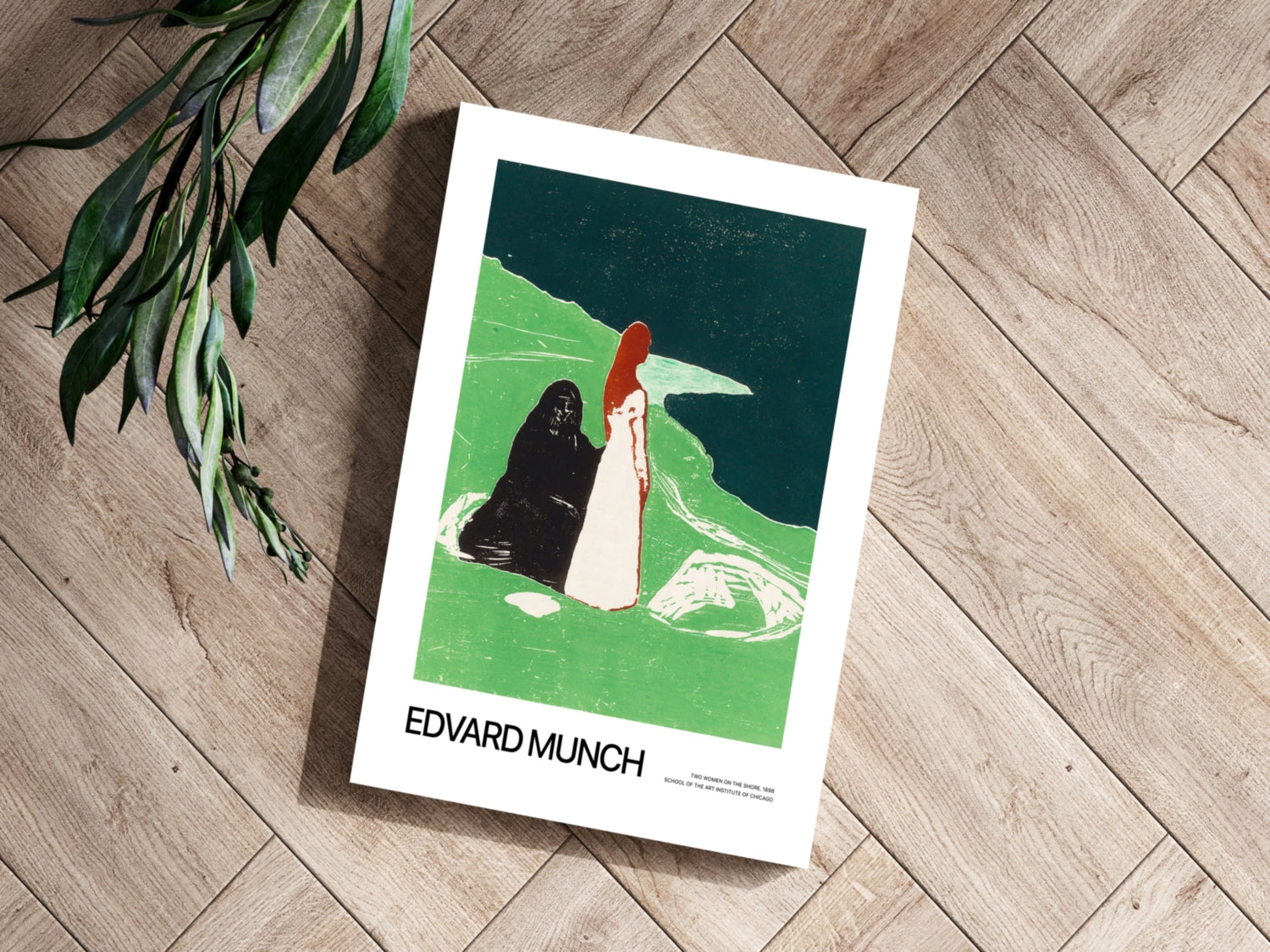 Edward MUNCH Aluminum Print.