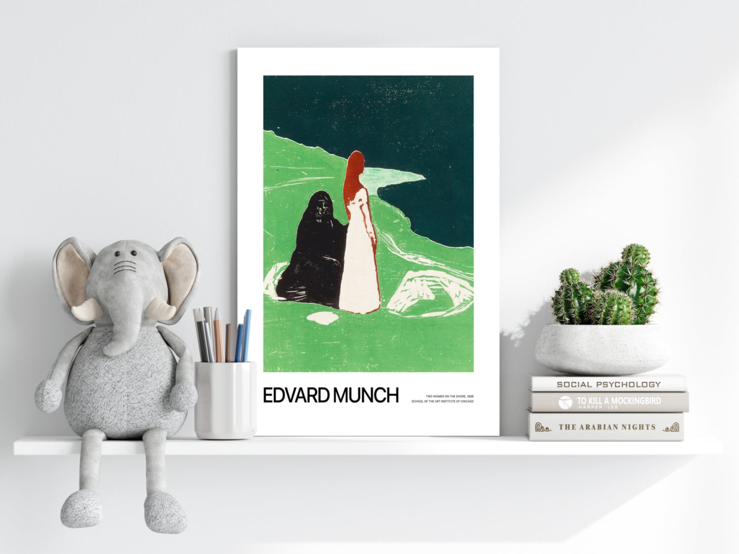 Edward MUNCH Aluminum Print.