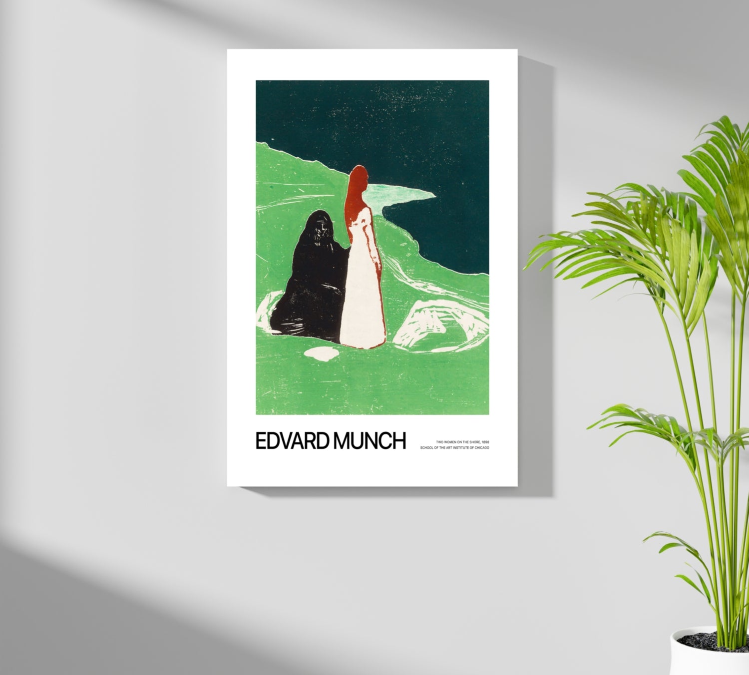 Edward MUNCH Aluminum Print.