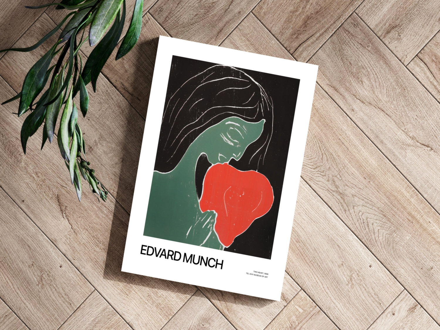 Edward MUNCH Aluminum Print.