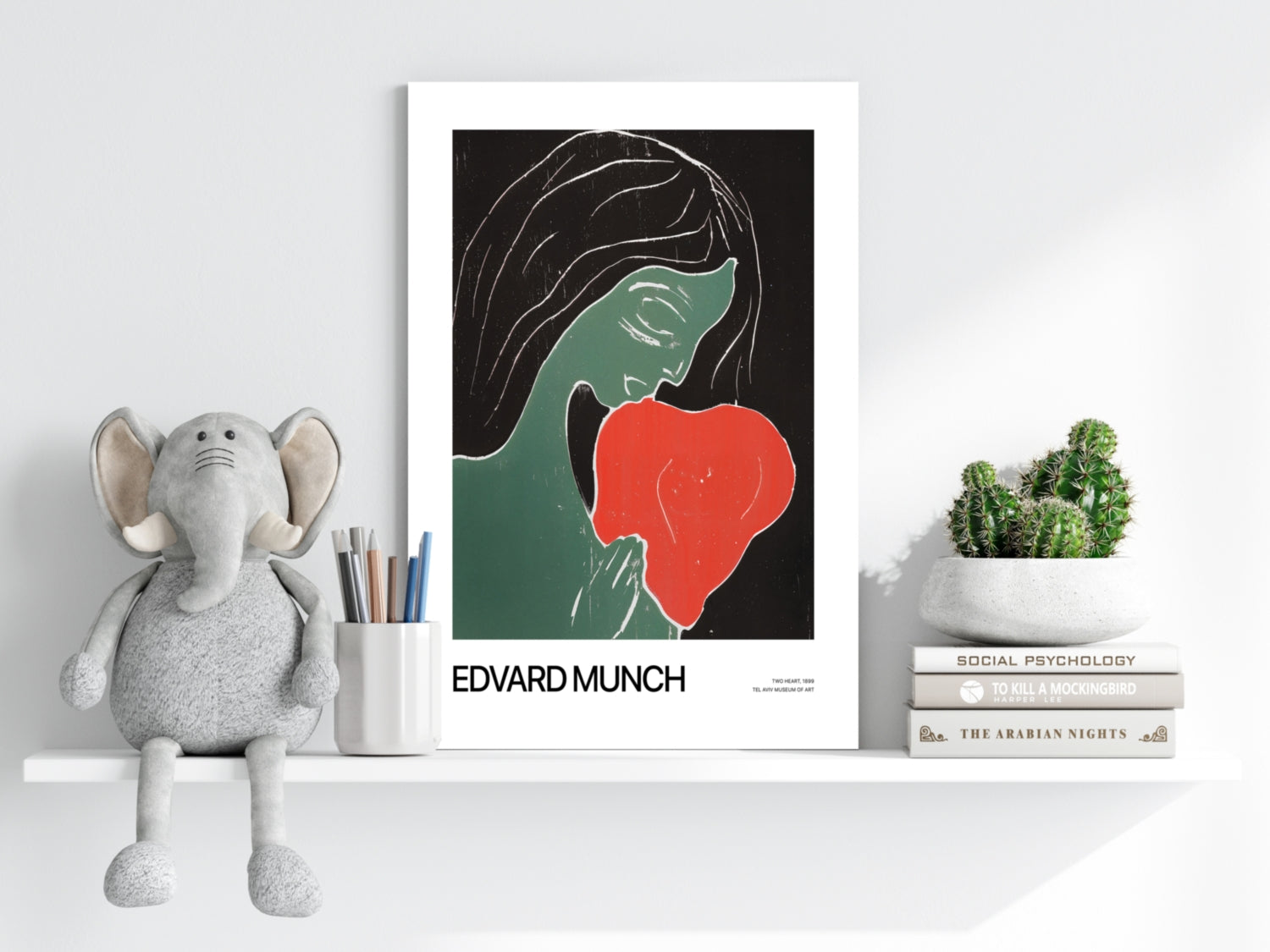 Edward MUNCH Aluminum Print.