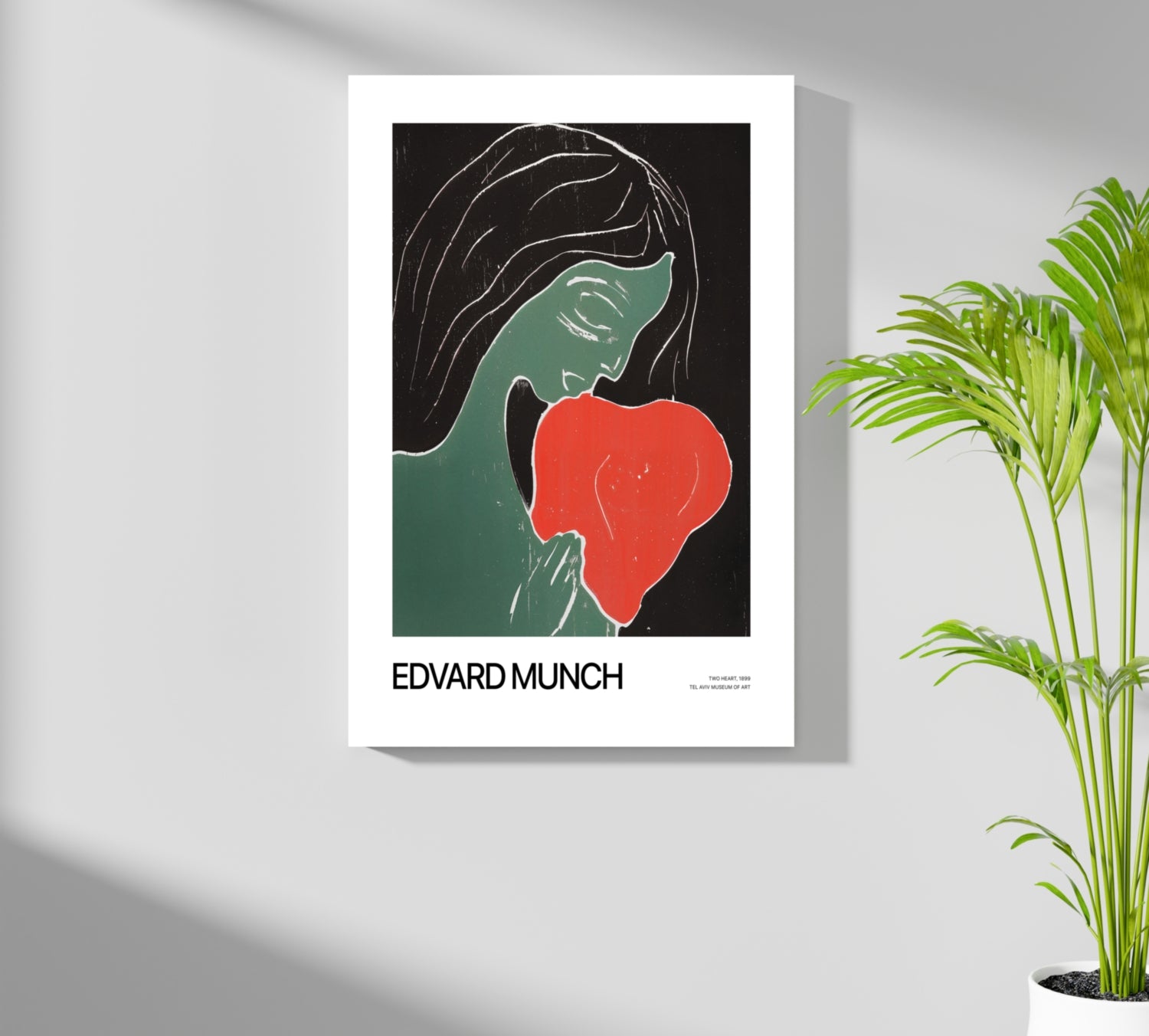 Edward MUNCH Aluminum Print.