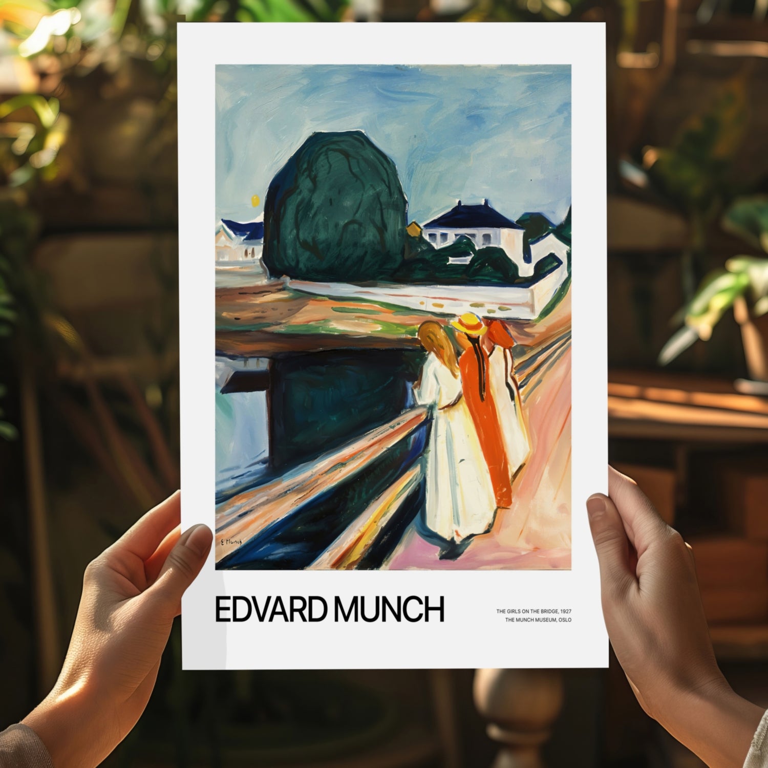 Edward MUNCH Aluminum Print.