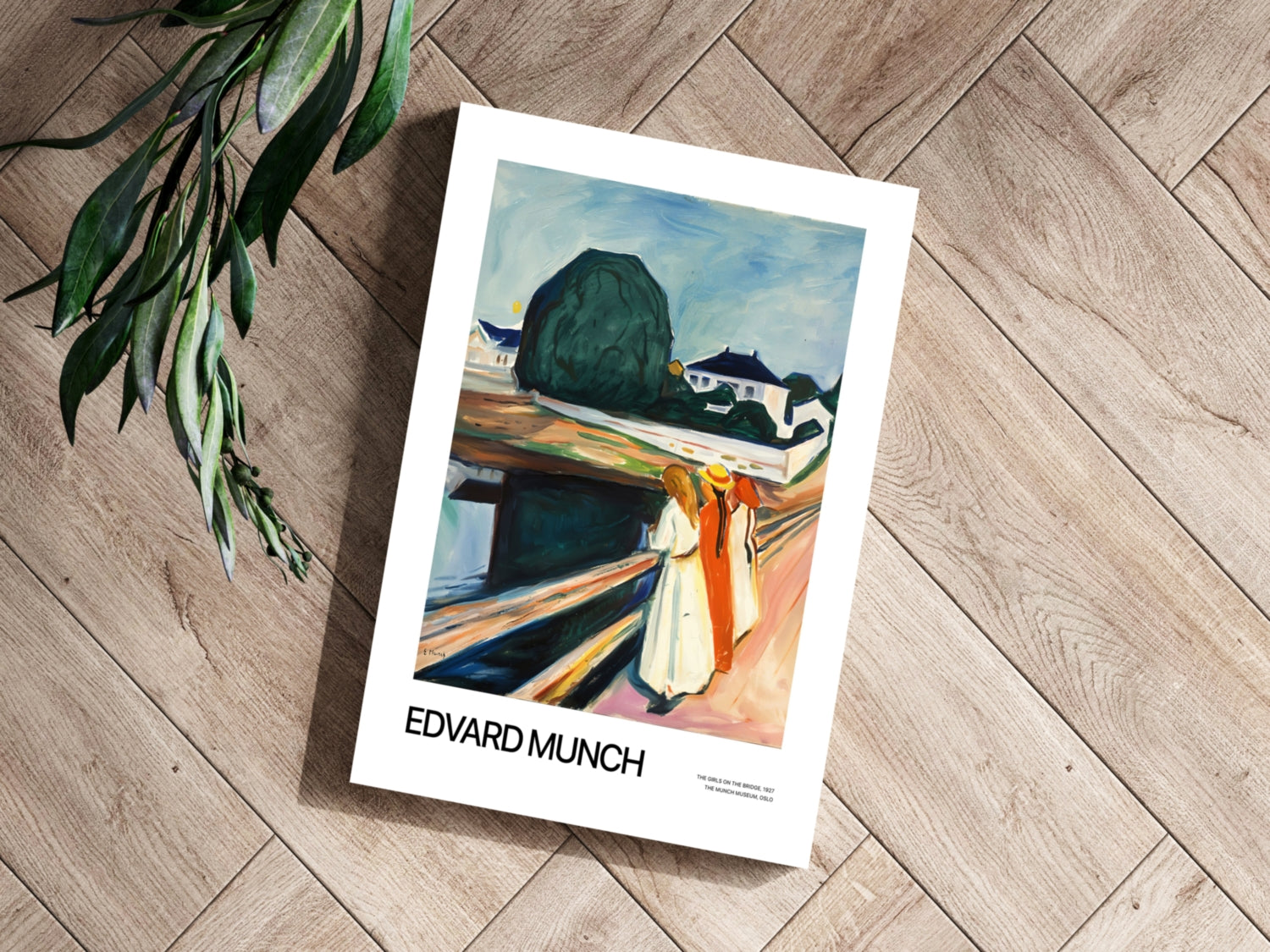 Edward MUNCH Aluminum Print.