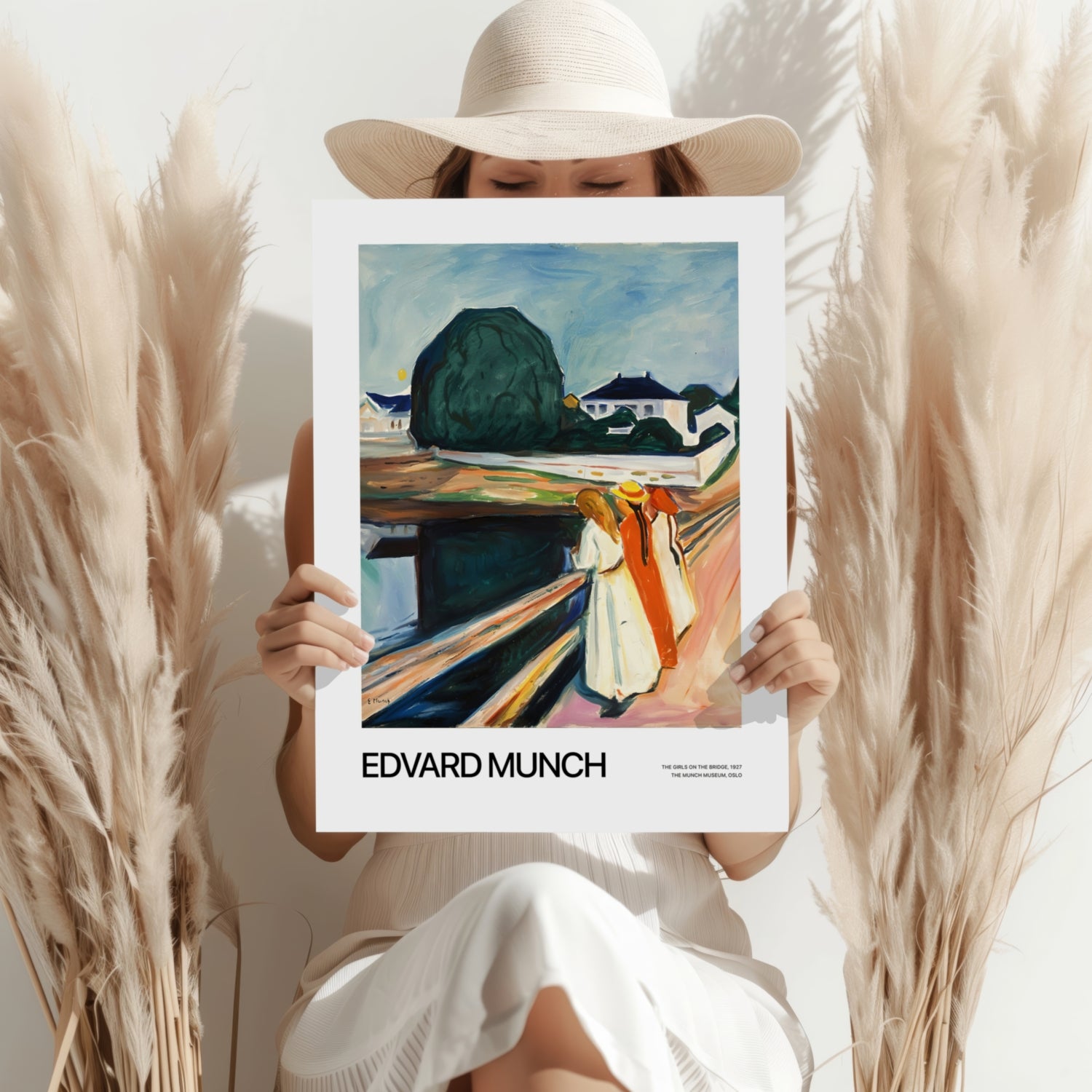 Edward MUNCH Aluminum Print.