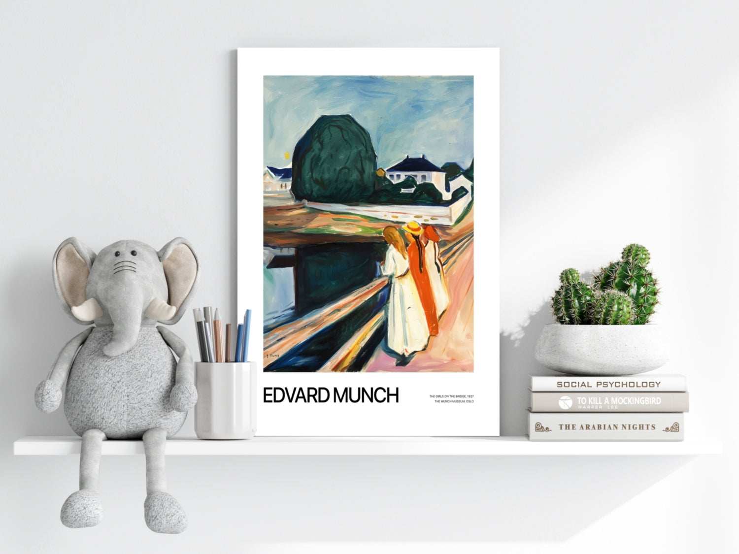 Edward MUNCH Aluminum Print.