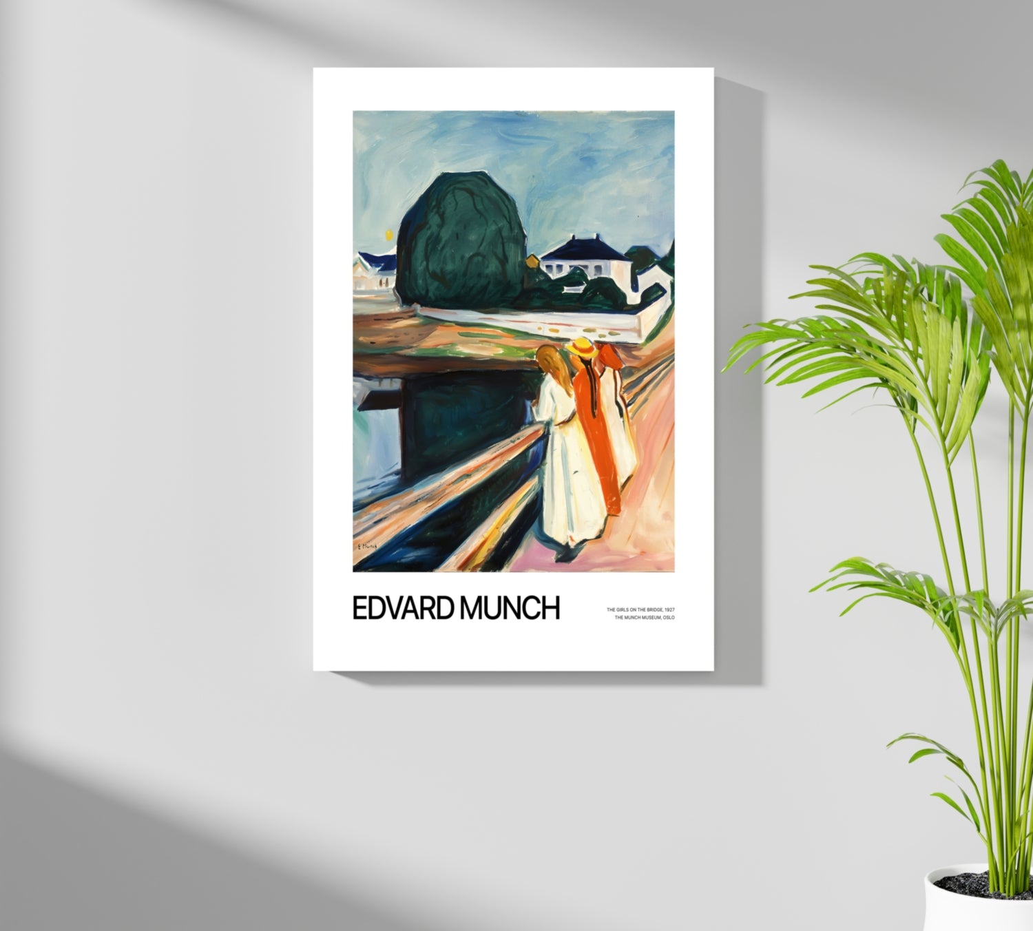 Edward MUNCH Aluminum Print.