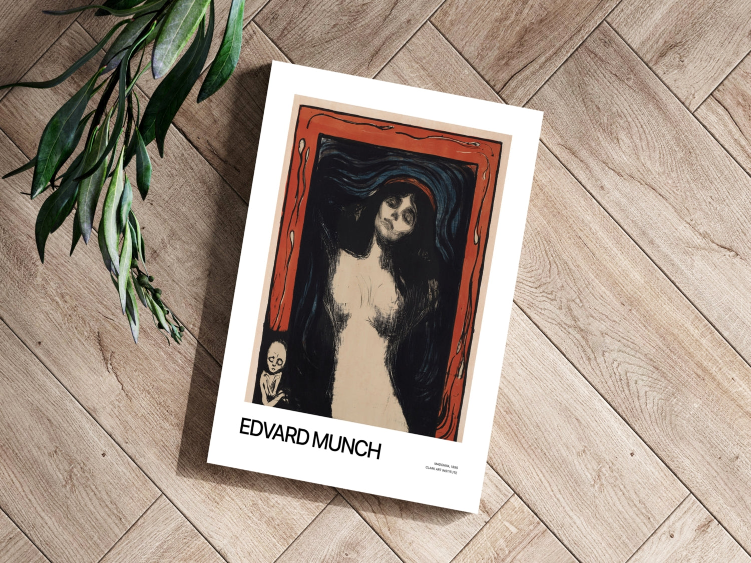 Edward MUNCH Aluminum Print.