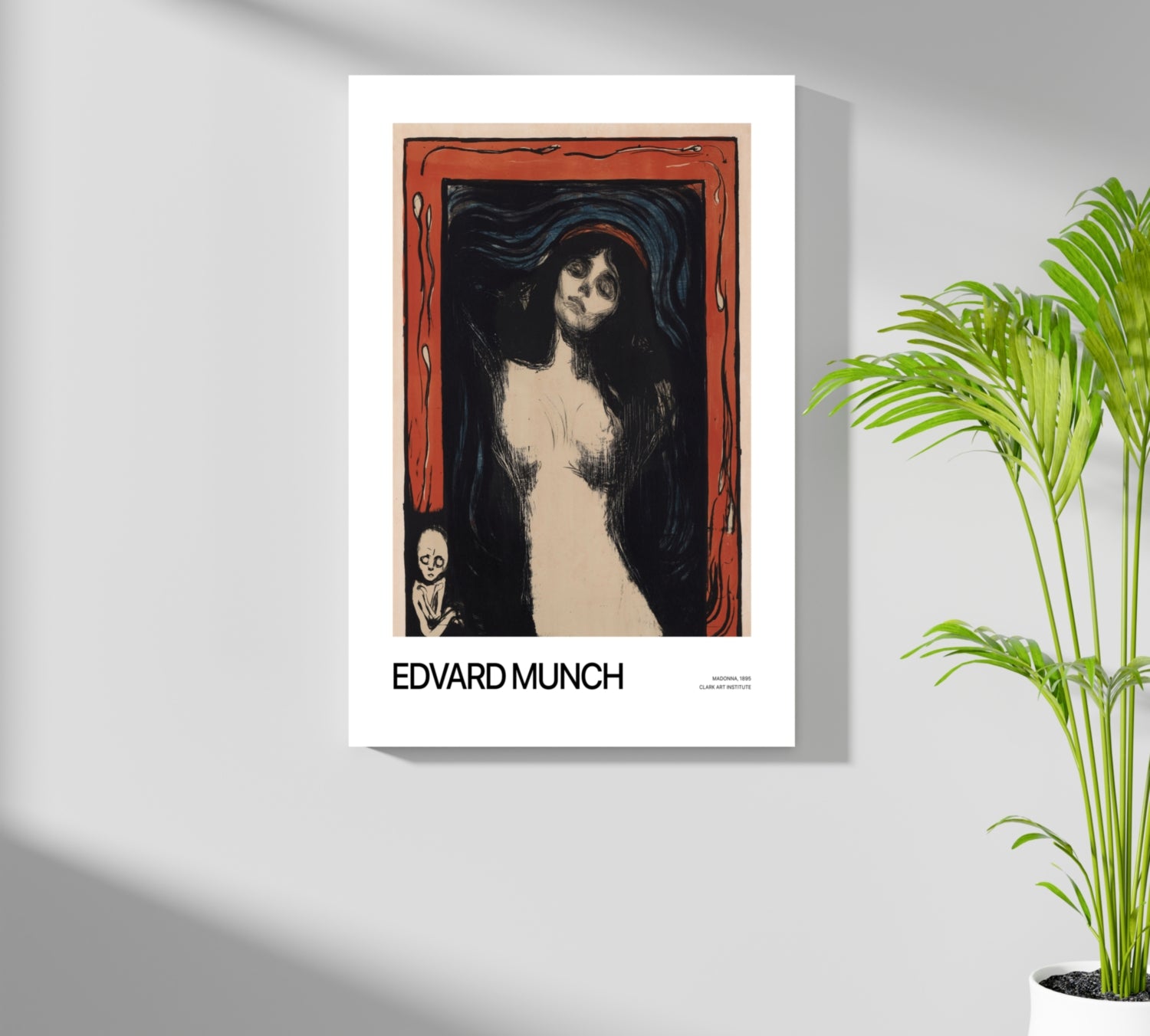 Edward MUNCH Aluminum Print.