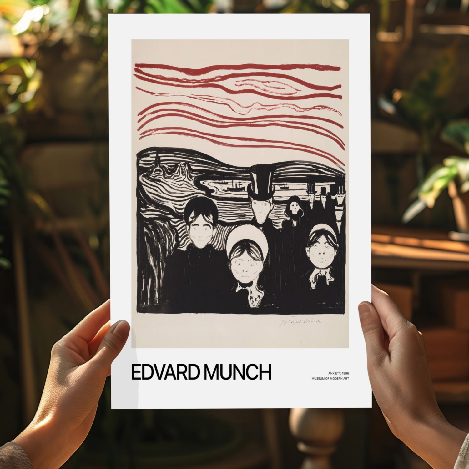 Edward MUNCH Aluminum Print.