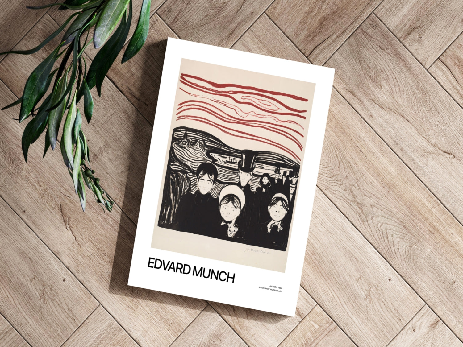 Edward MUNCH Aluminum Print.