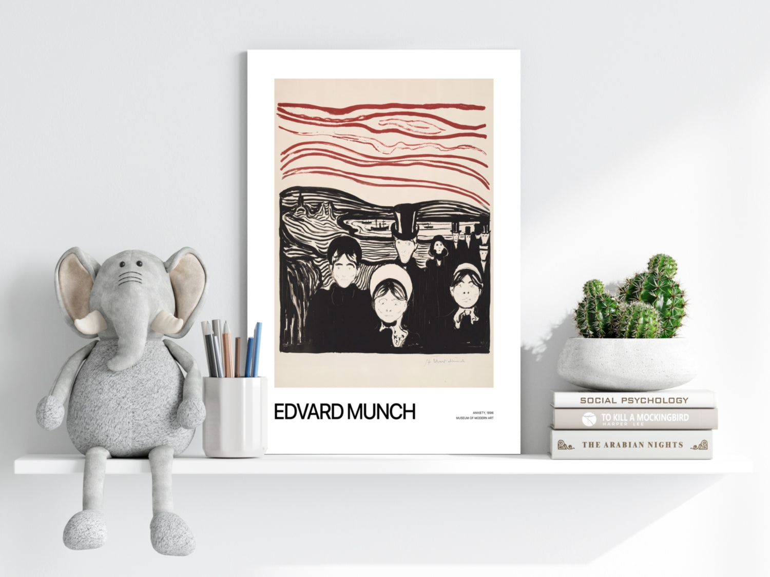 Edward MUNCH Aluminum Print.