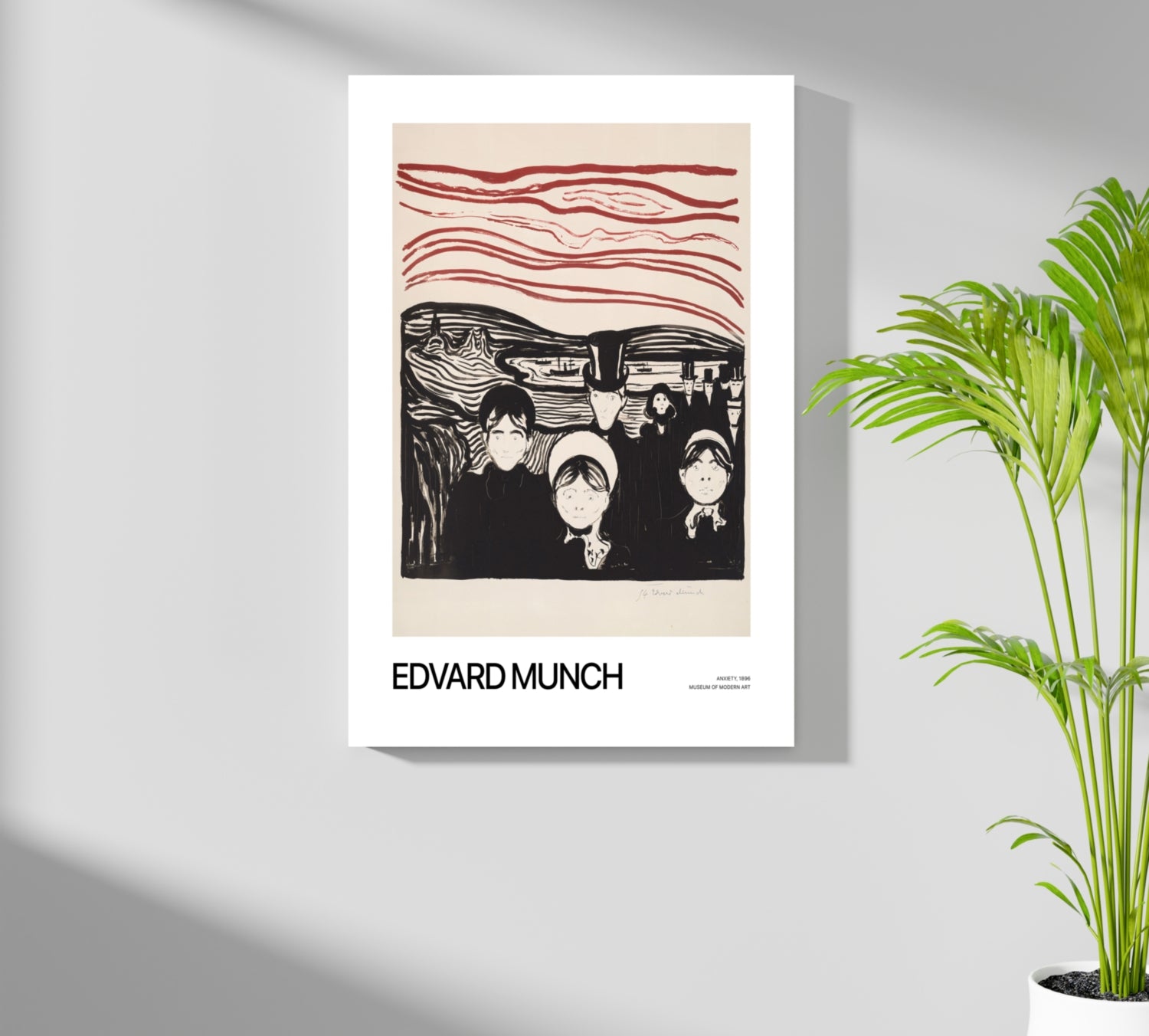 Edward MUNCH Aluminum Print.