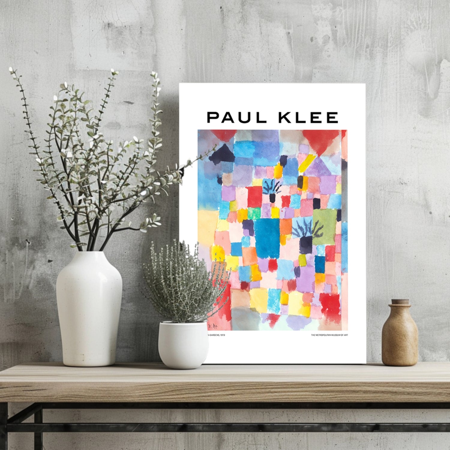 Paul Klee Aluminum Print.