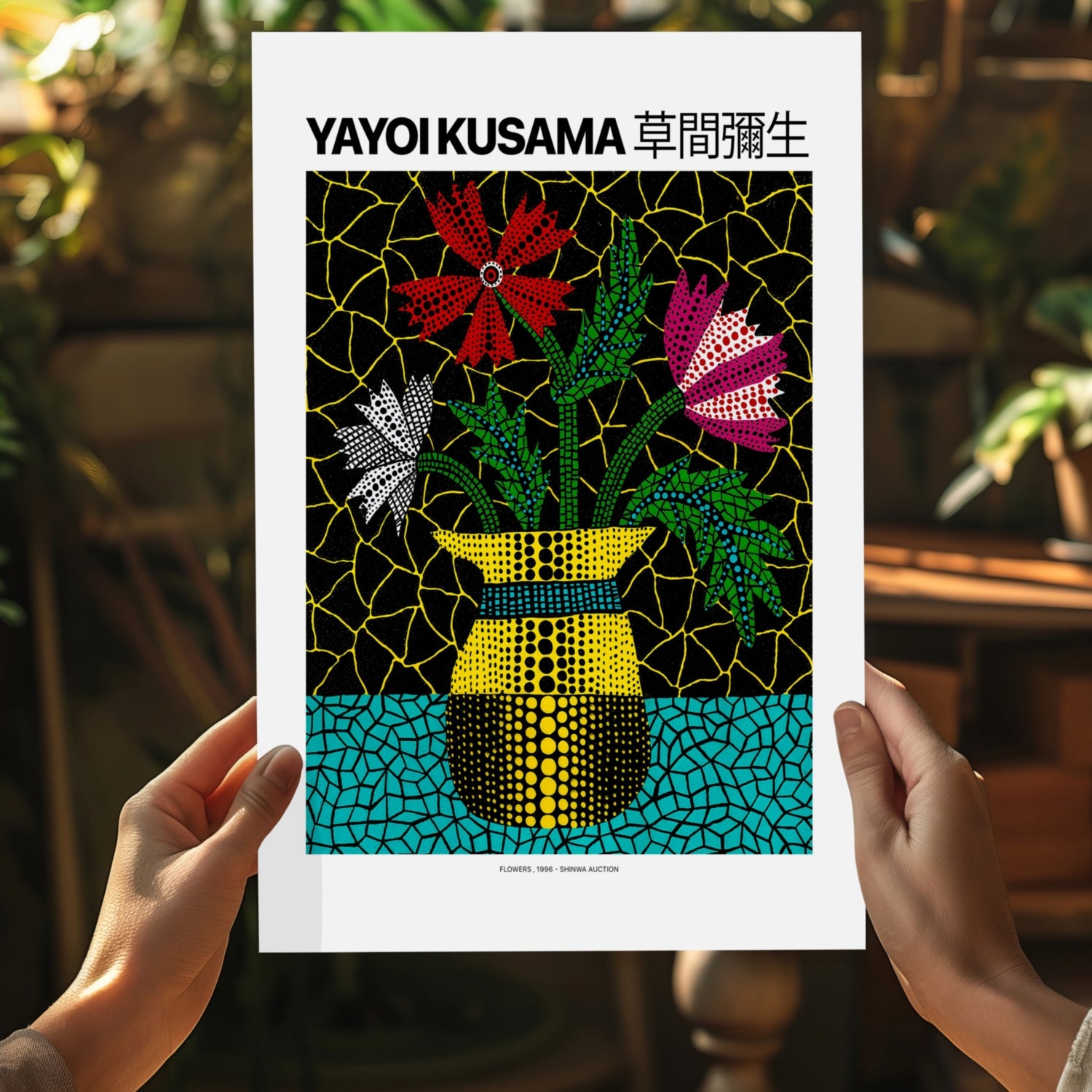 Yayoi Kusama Aluminum Print.