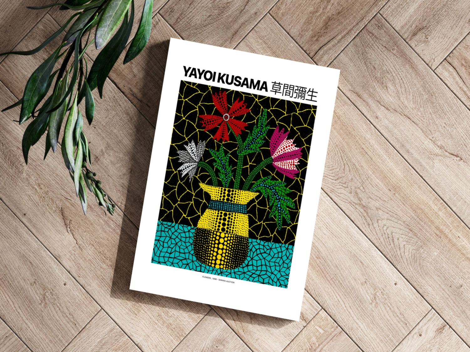 Yayoi Kusama Aluminum Print.