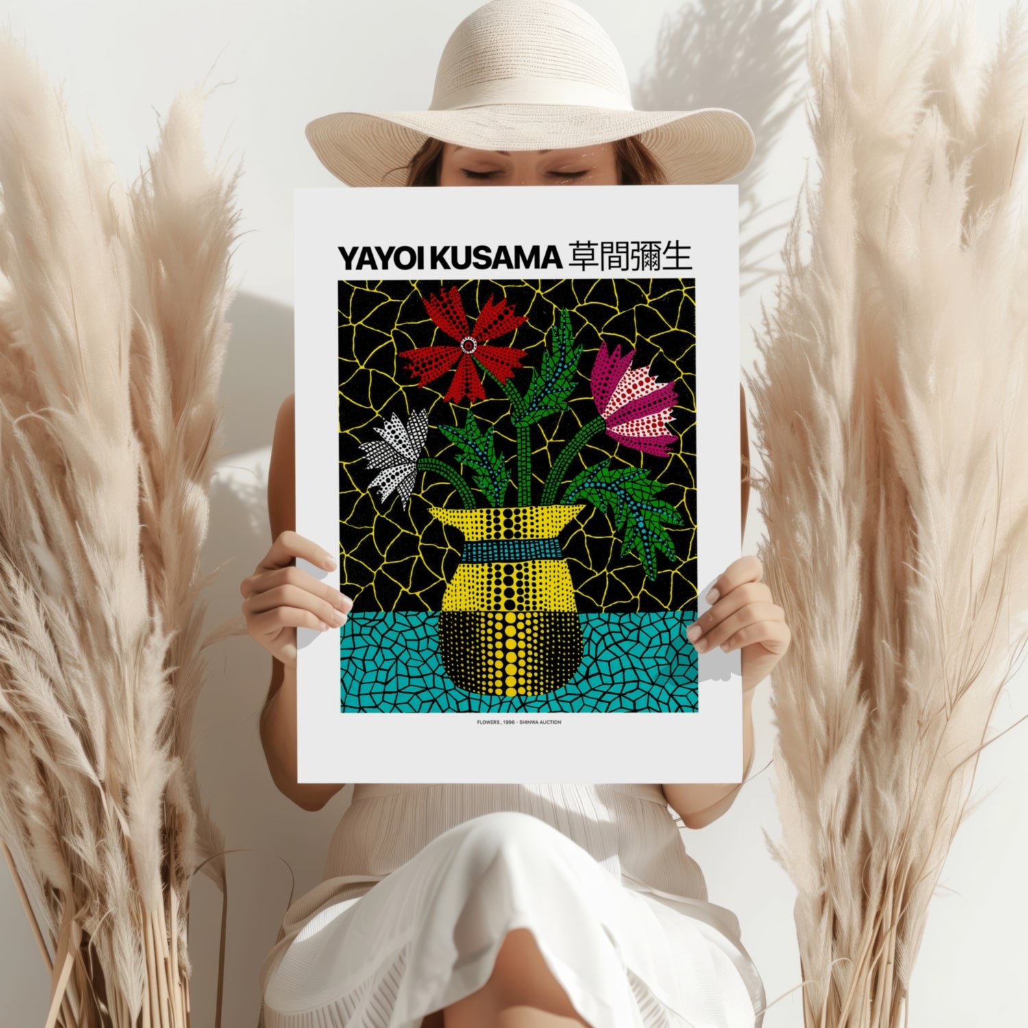 Yayoi Kusama Aluminum Print.