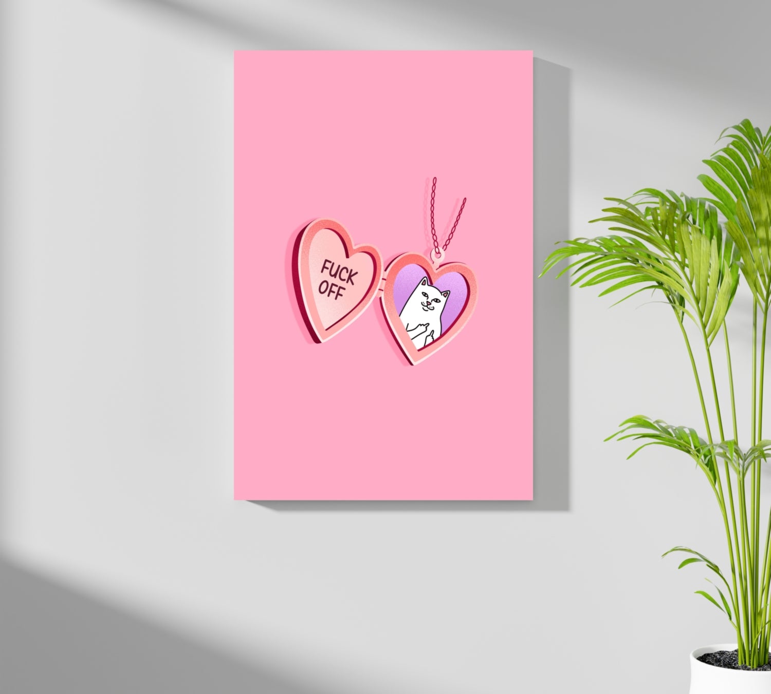 Get Out Aluminum Print.