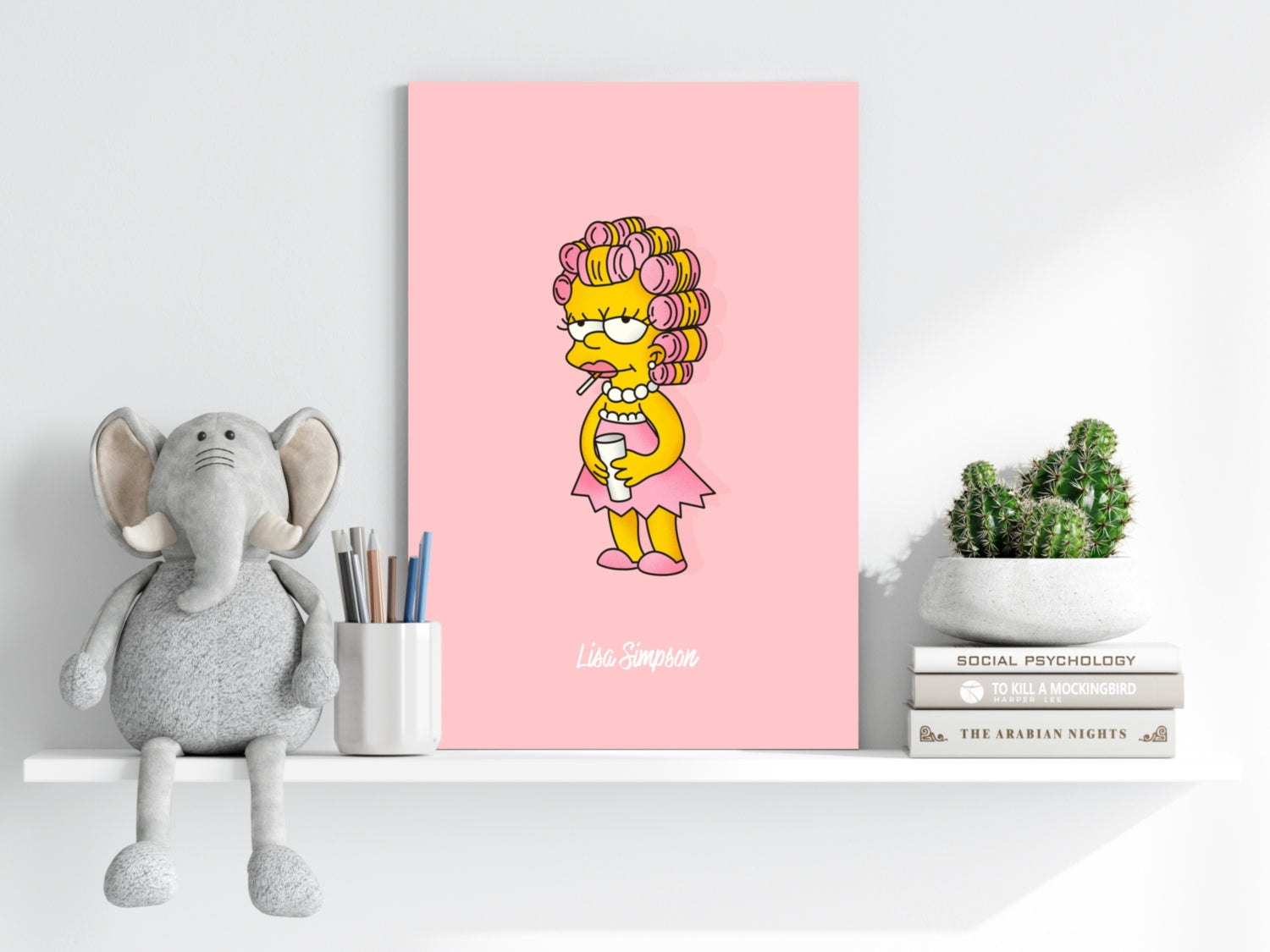 Lisa Princess Aluminum Print.