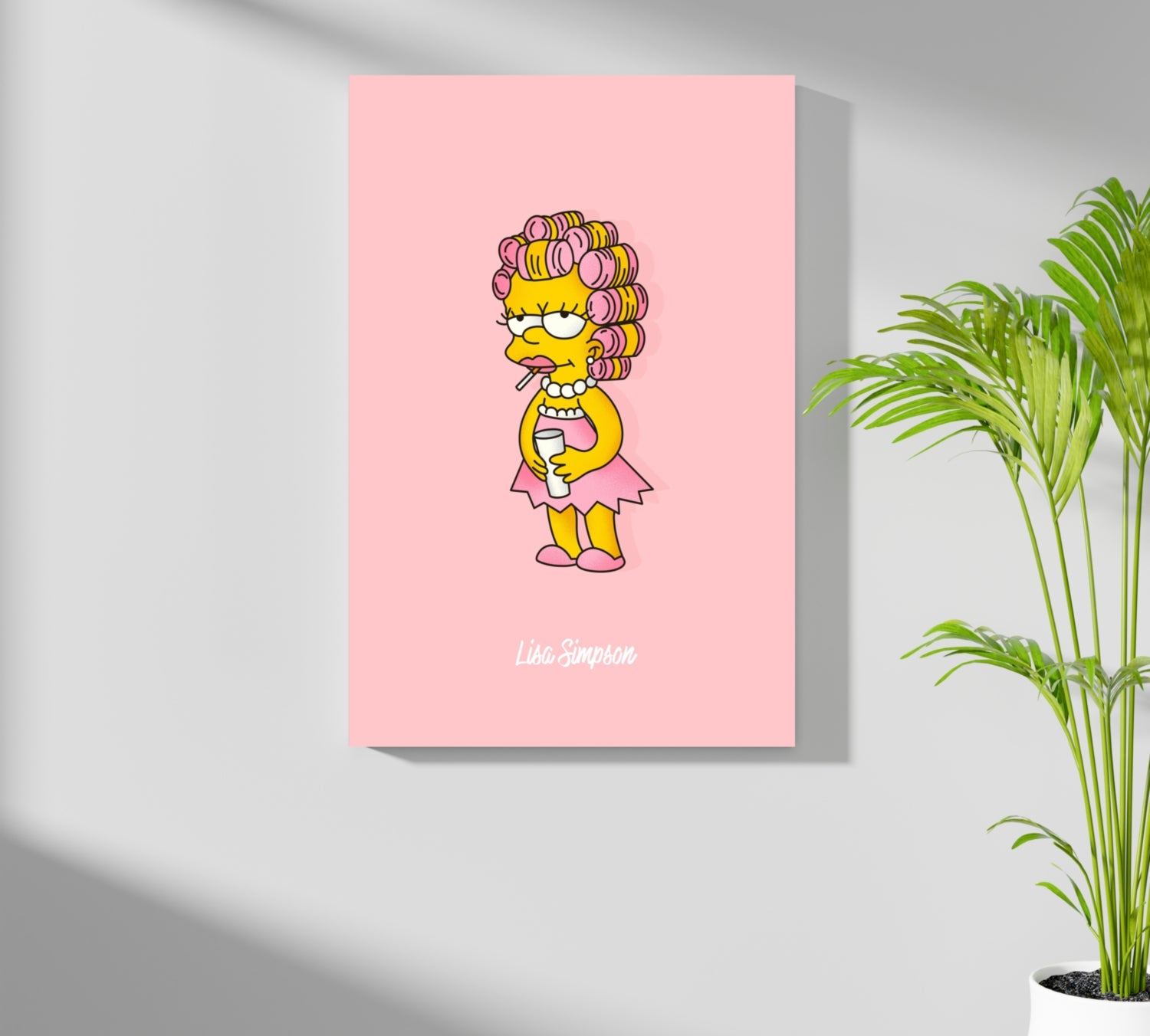 Lisa Princess Aluminum Print.