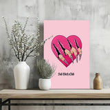 Sad Club Aluminum Print.