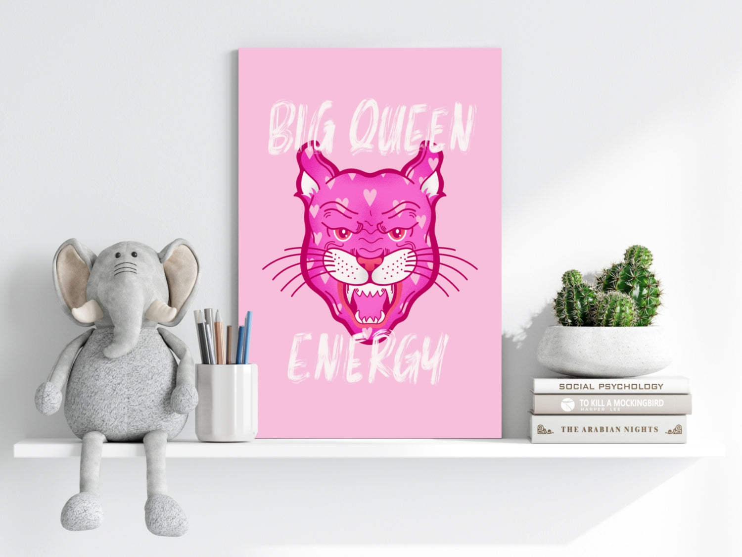 Big Queen Aluminum Print.