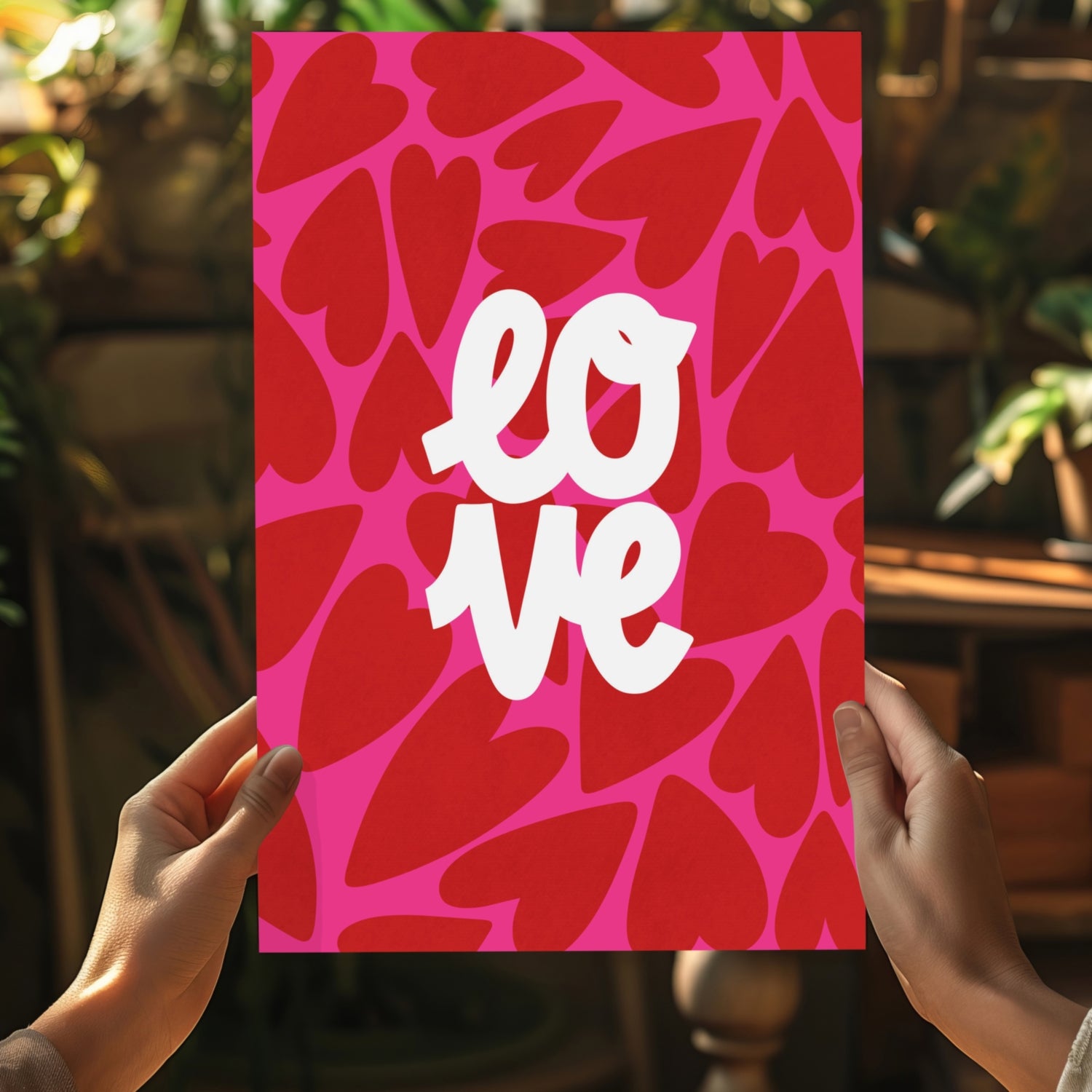 Love Aluminum Print.