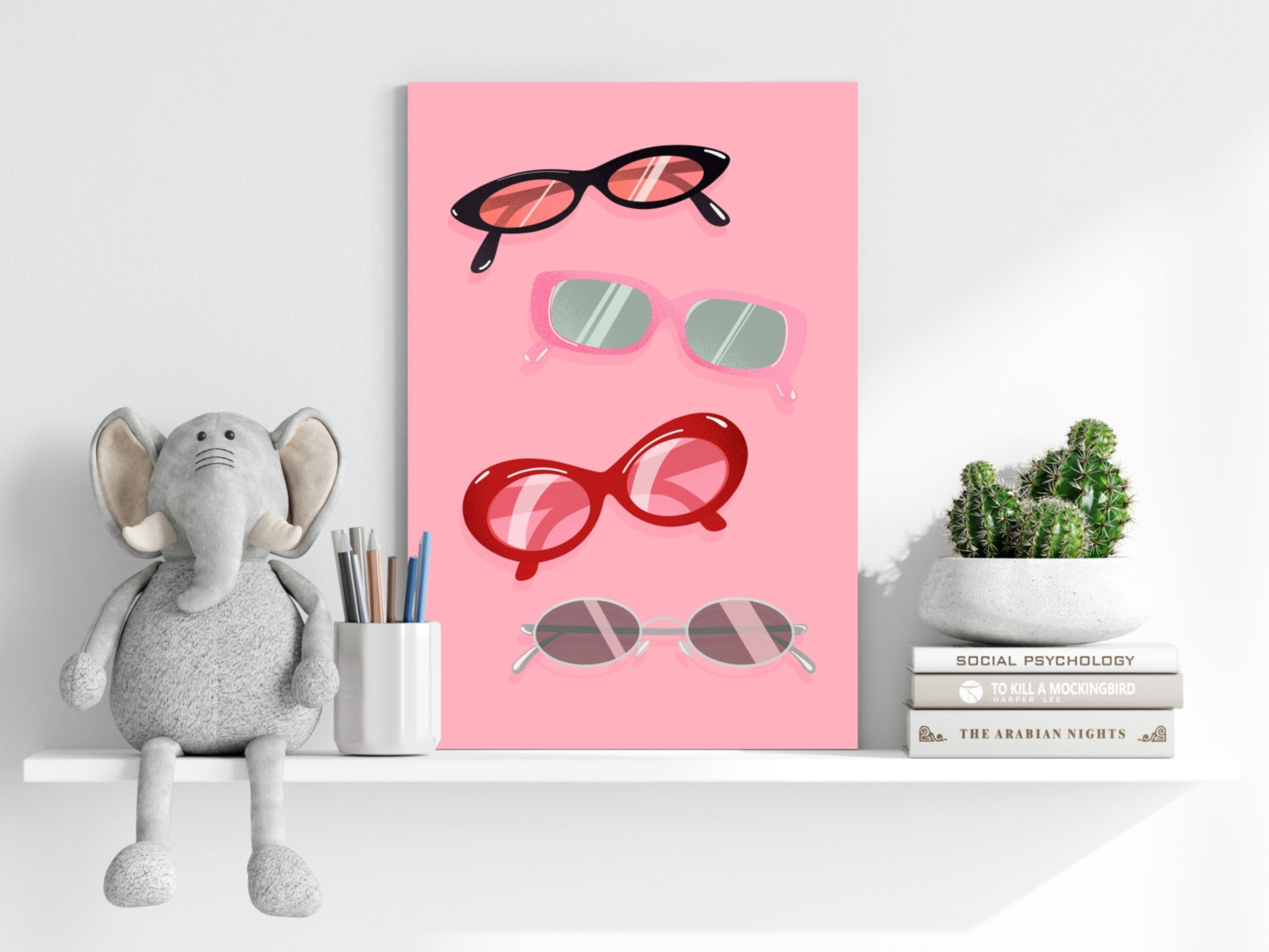 Googles Aluminum Print.