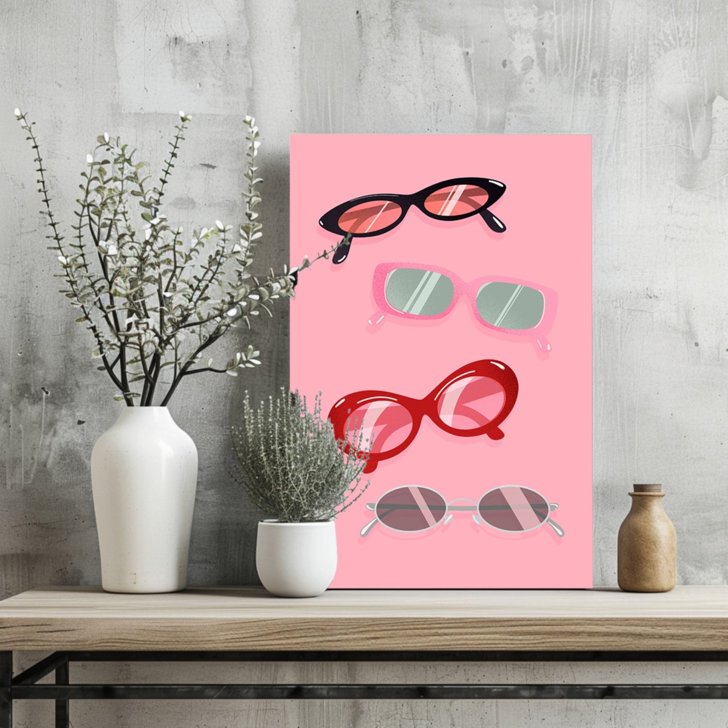 Googles Aluminum Print.