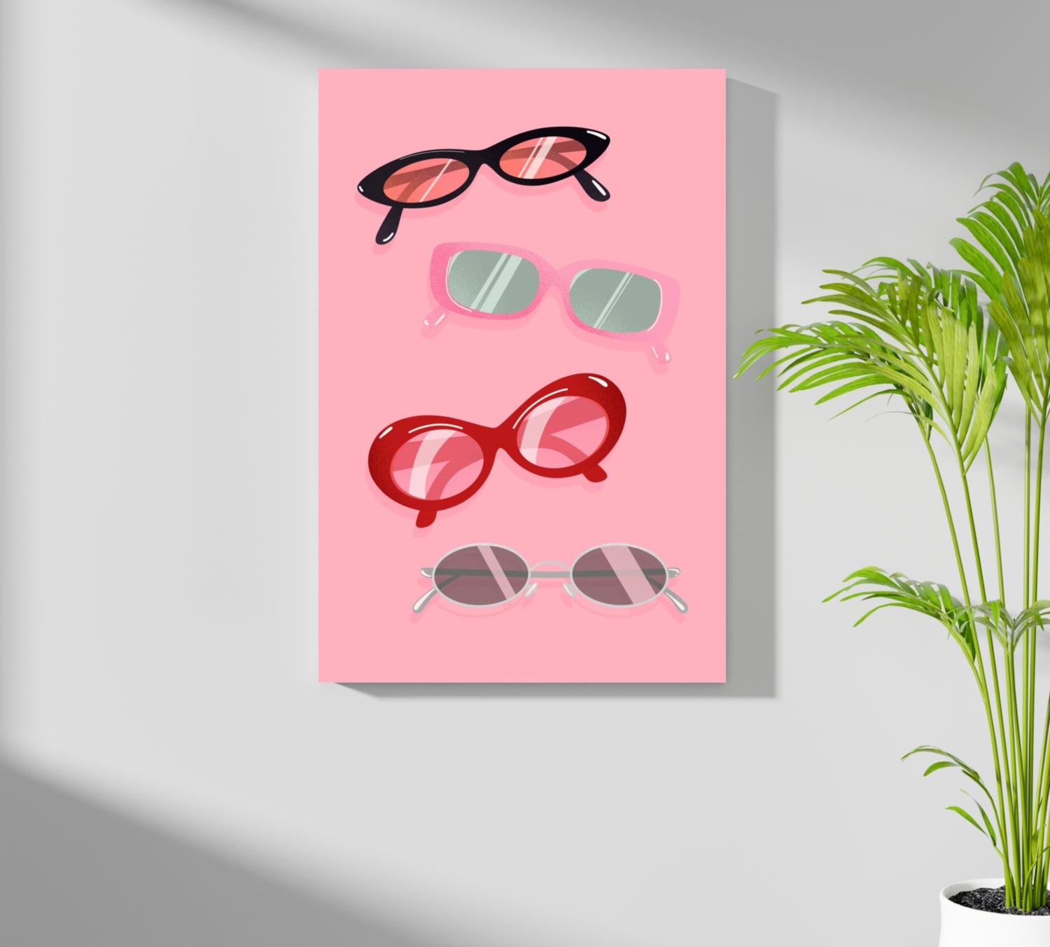 Googles Aluminum Print.