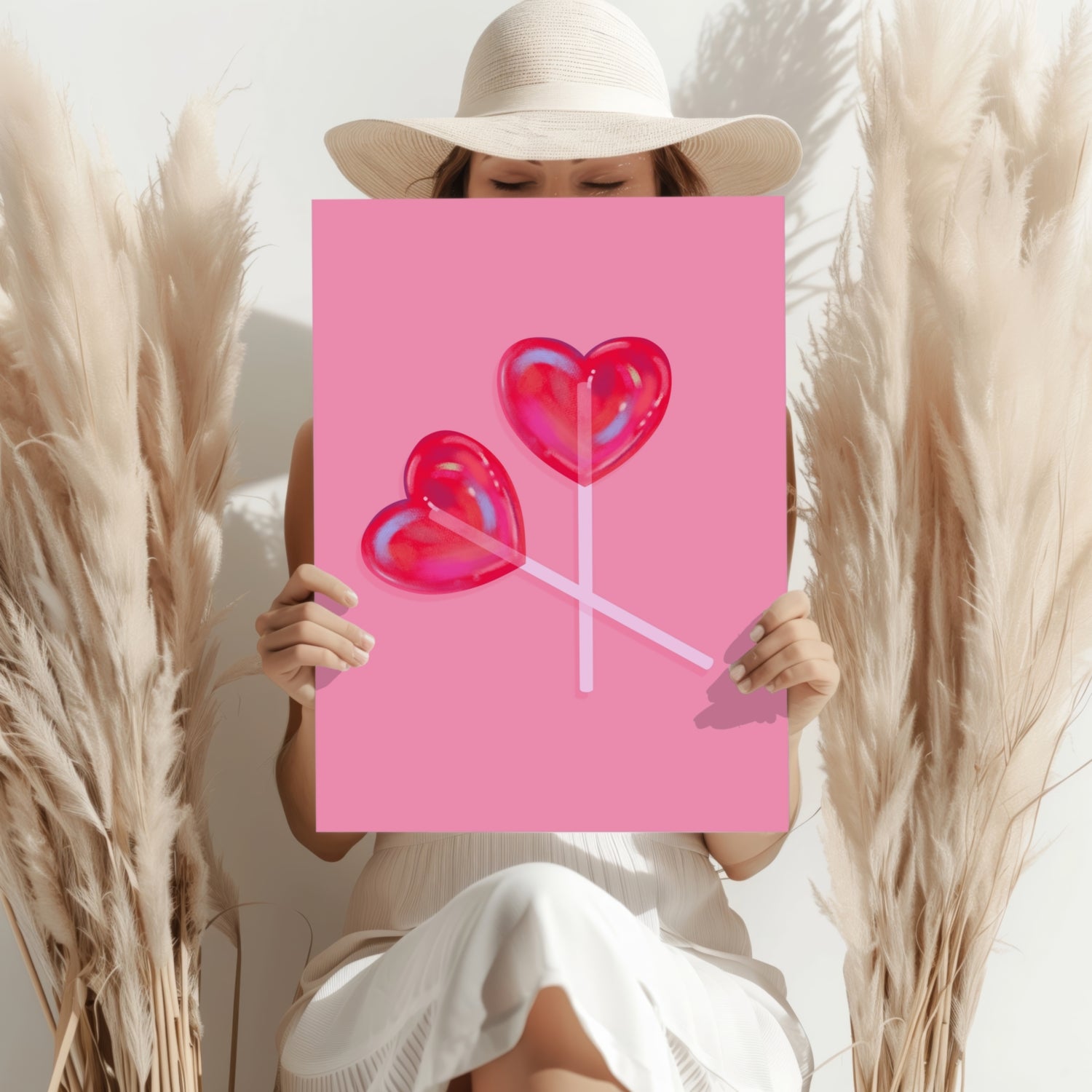 Lollipops Aluminum Print.