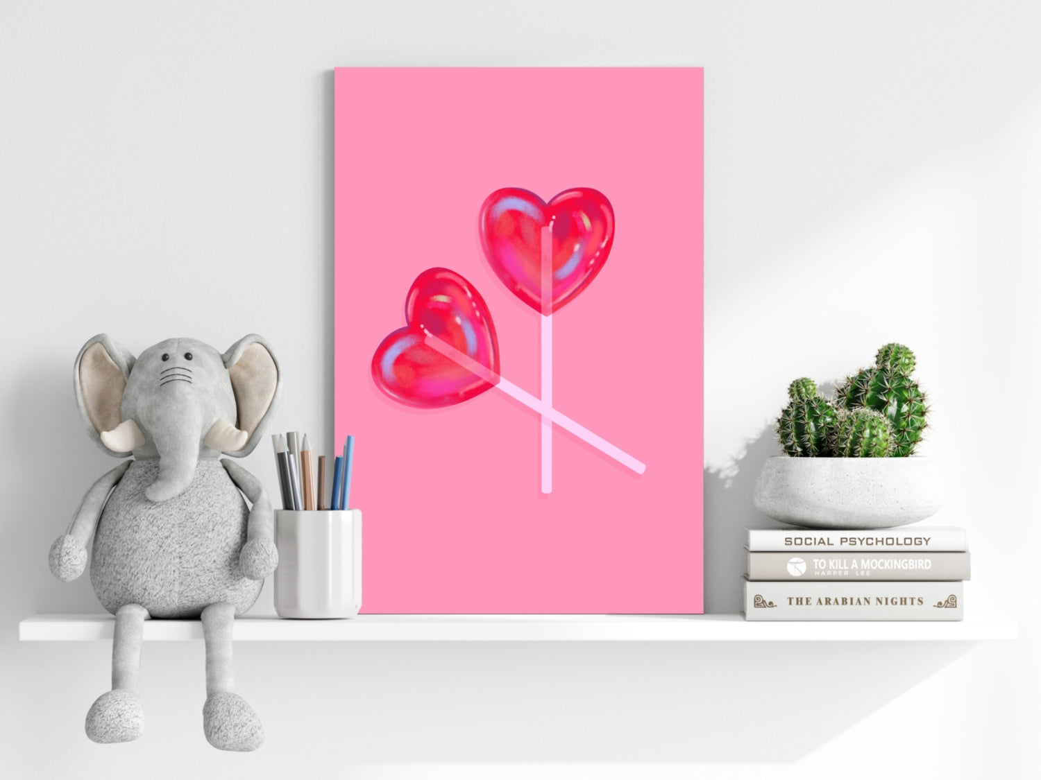 Lollipops Aluminum Print.