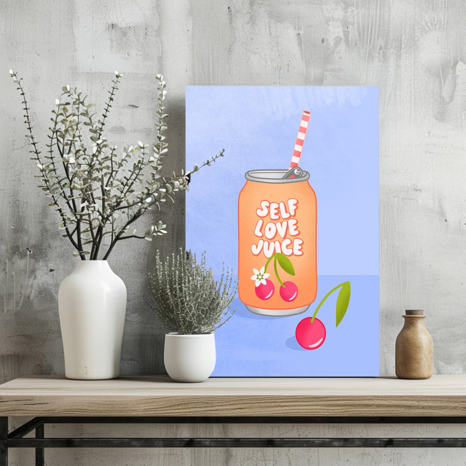 Self Love Aluminum Print.