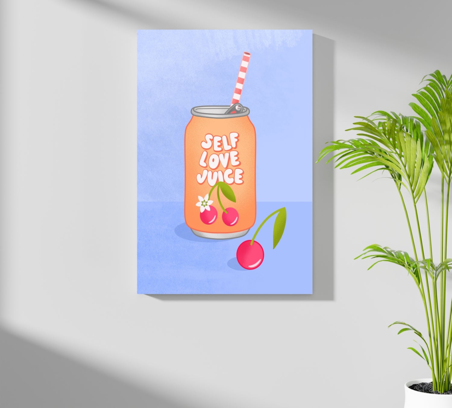 Self Love Aluminum Print.