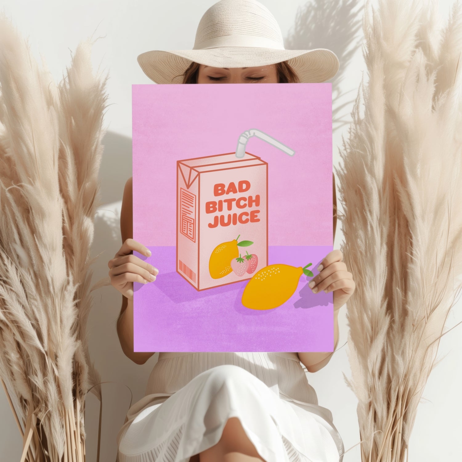 Bad Juice Aluminum Print.