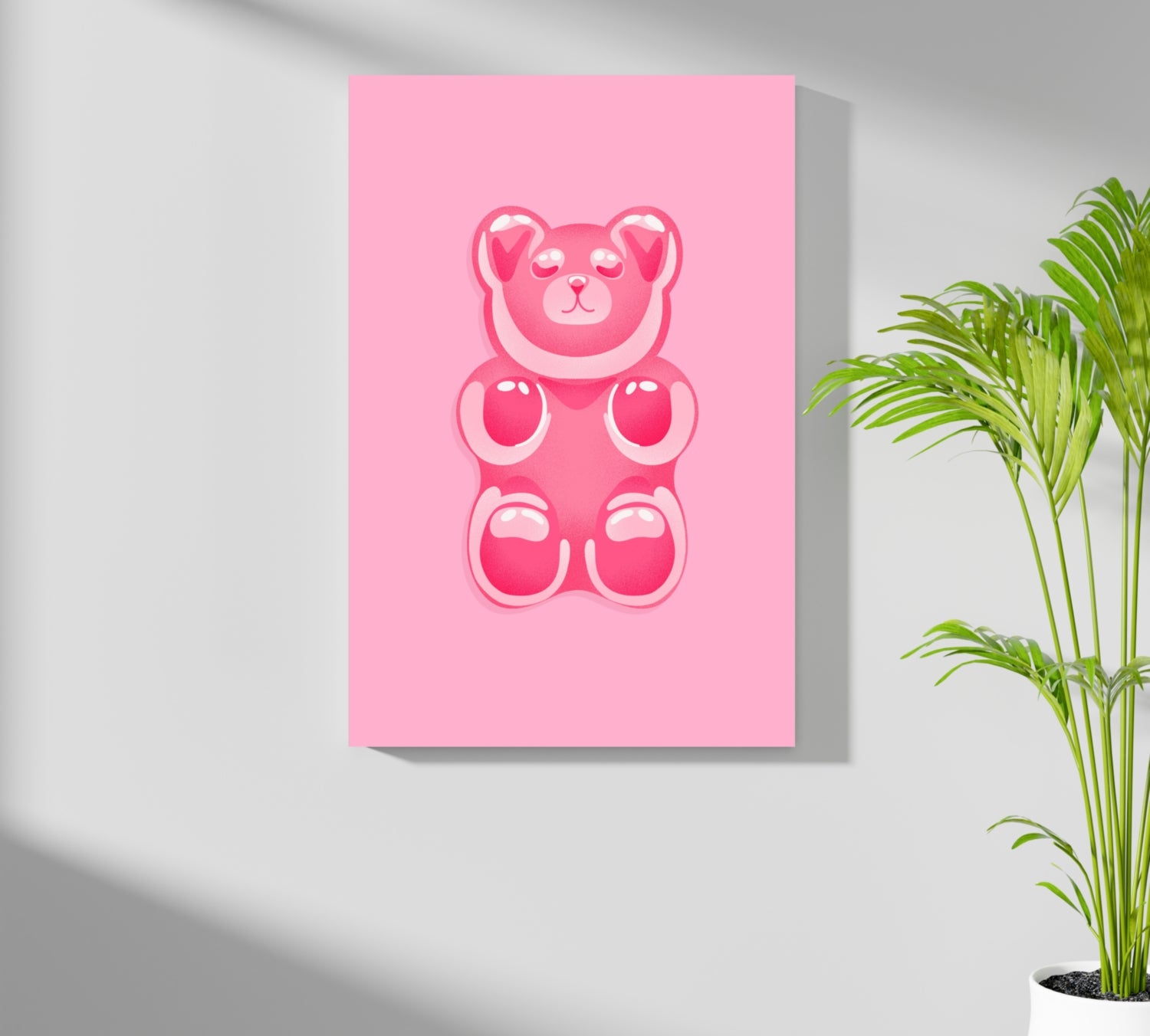 Teddy Bear Aluminum Print.
