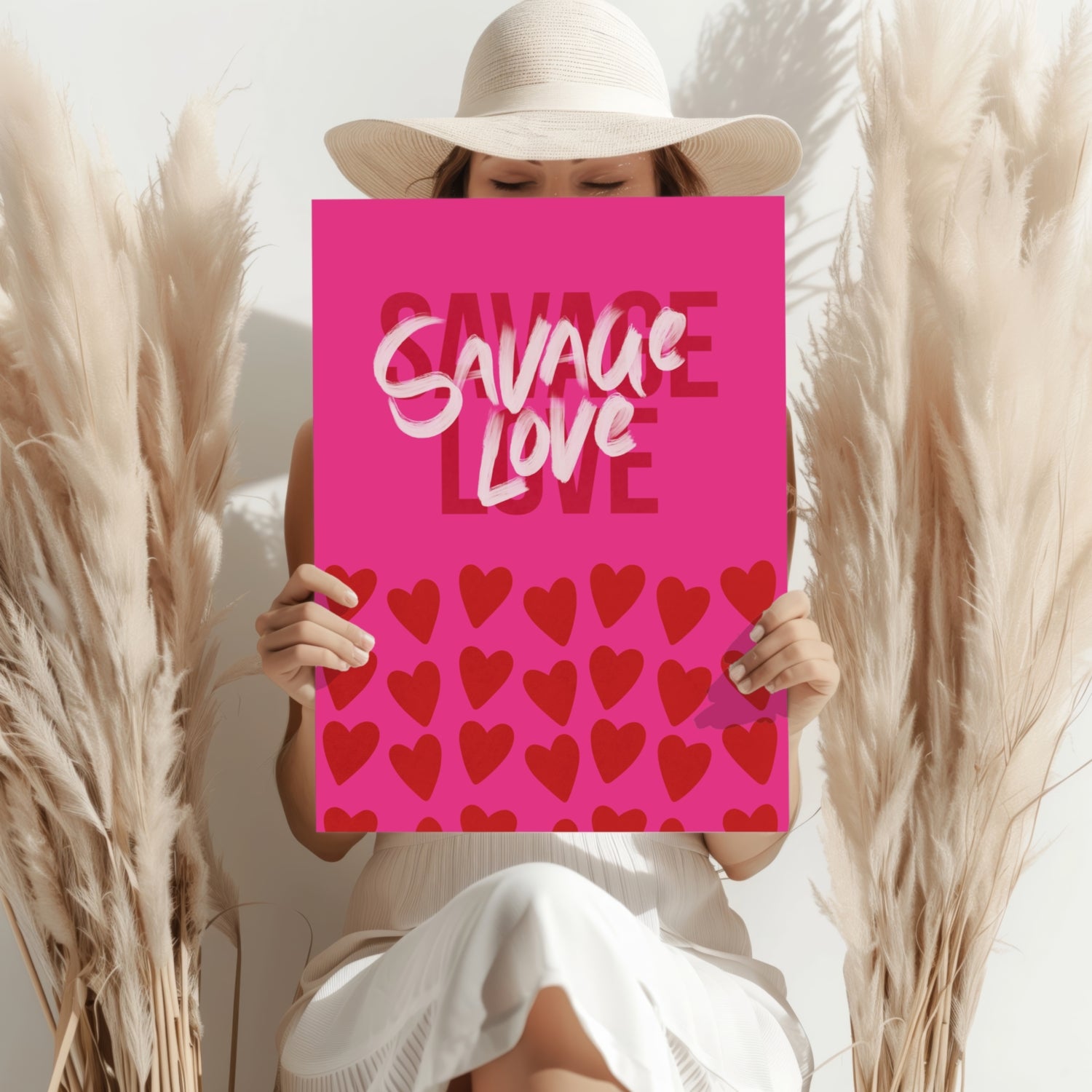 Savage Love Aluminum Print.