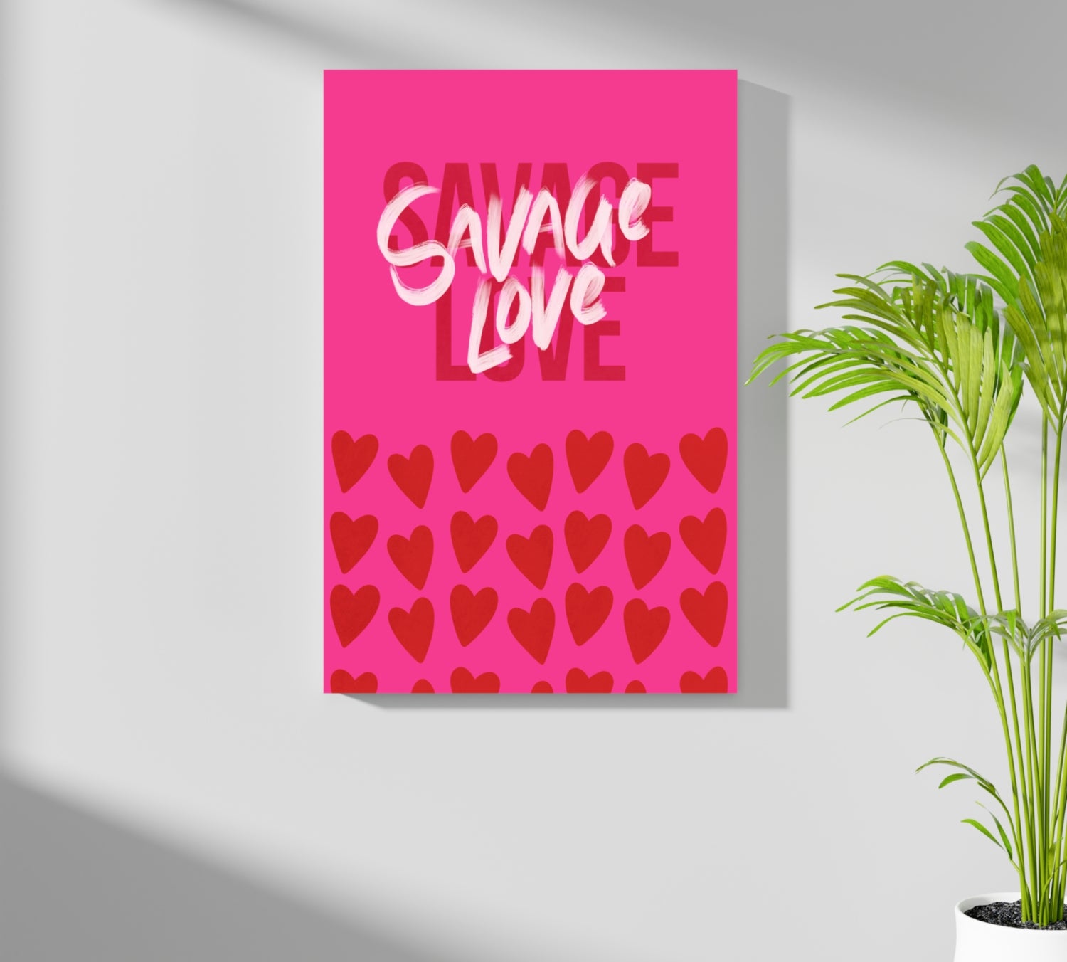 Savage Love Aluminum Print.