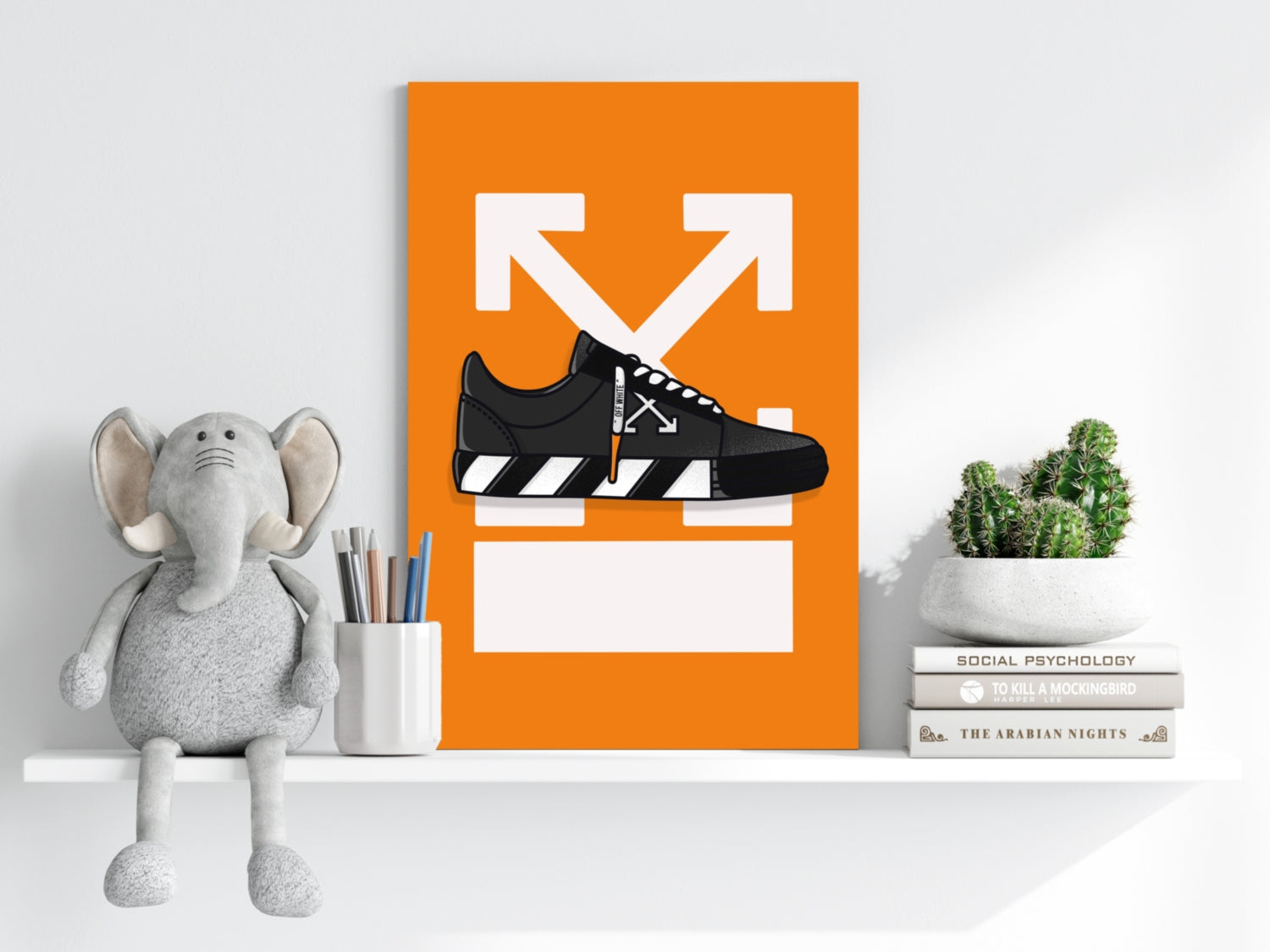 Sneakers Aluminum Print.