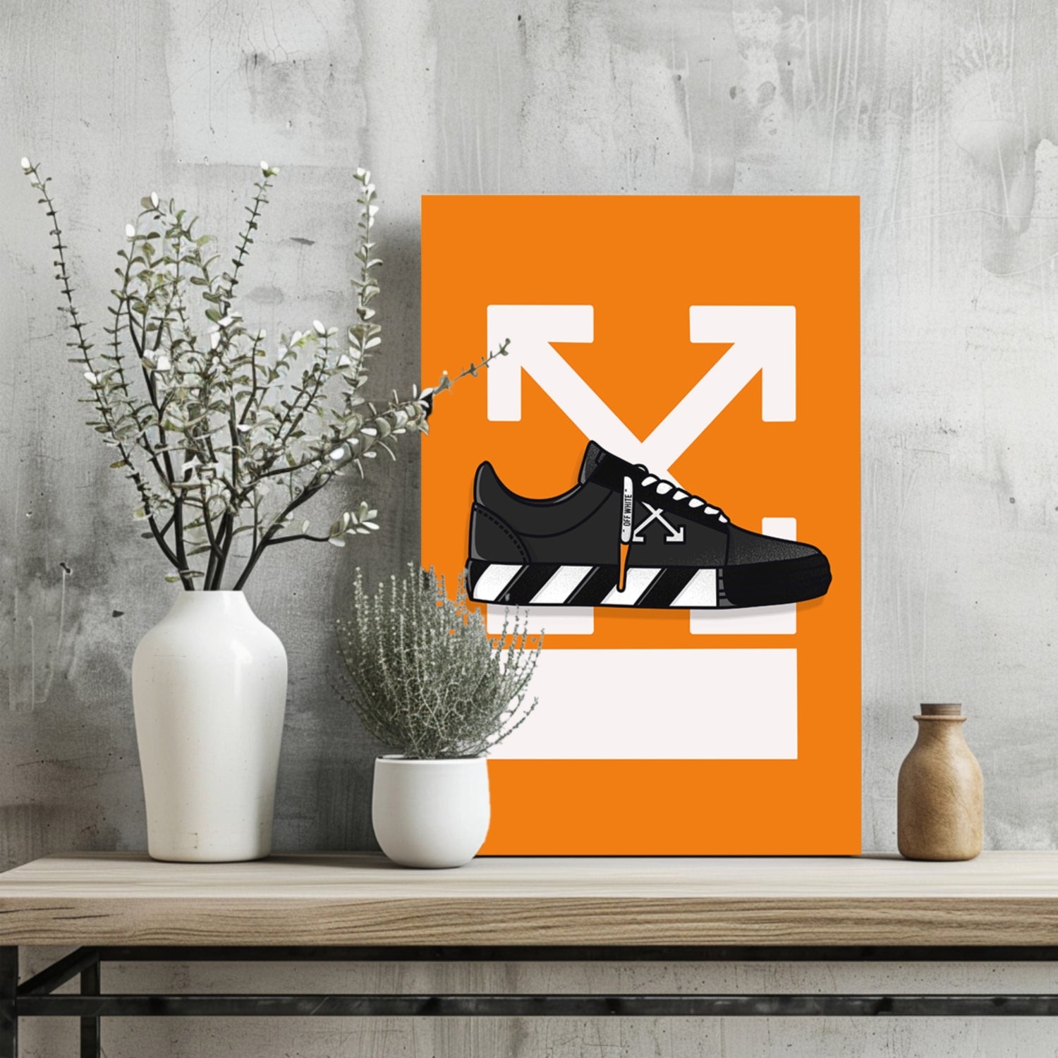 Sneakers Aluminum Print.