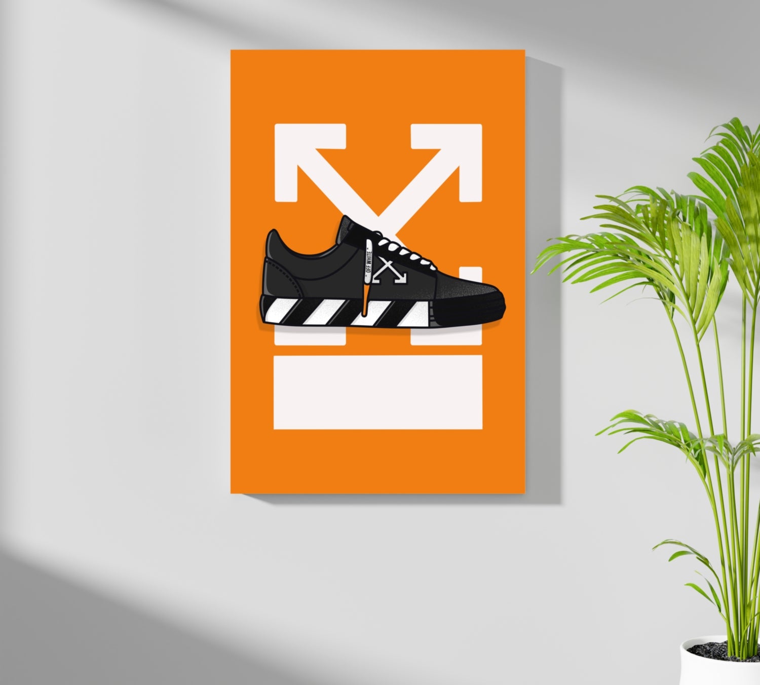 Sneakers Aluminum Print.