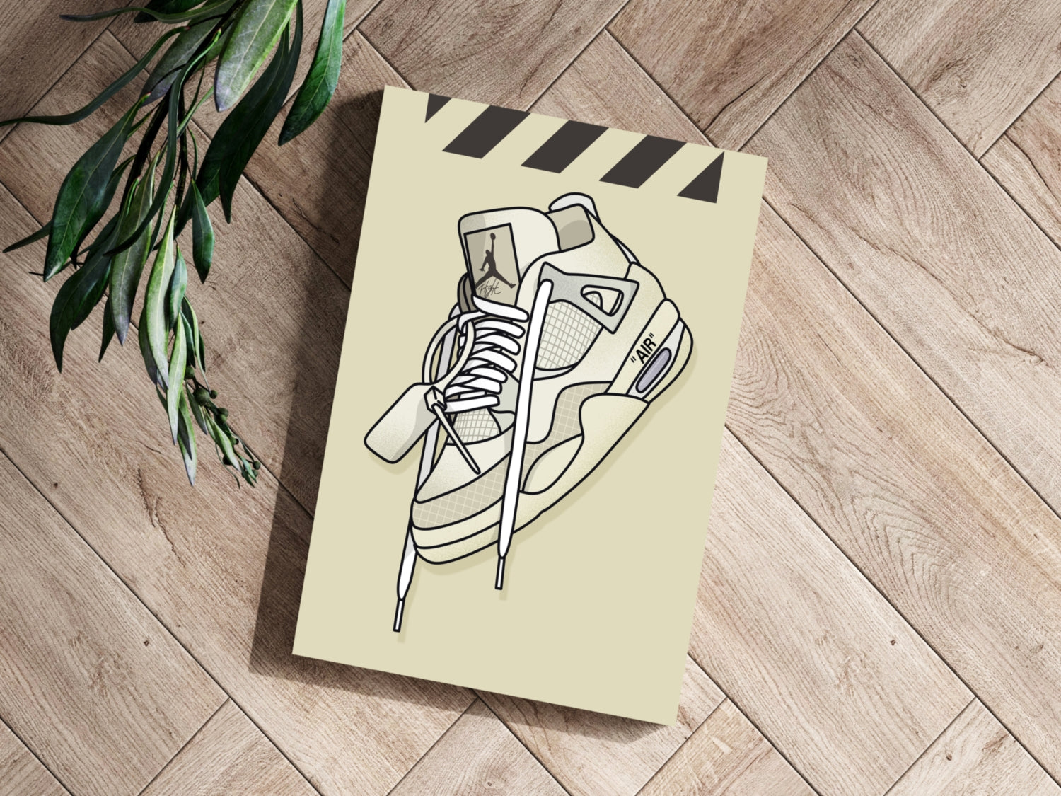 Sneakers Aluminum Print.